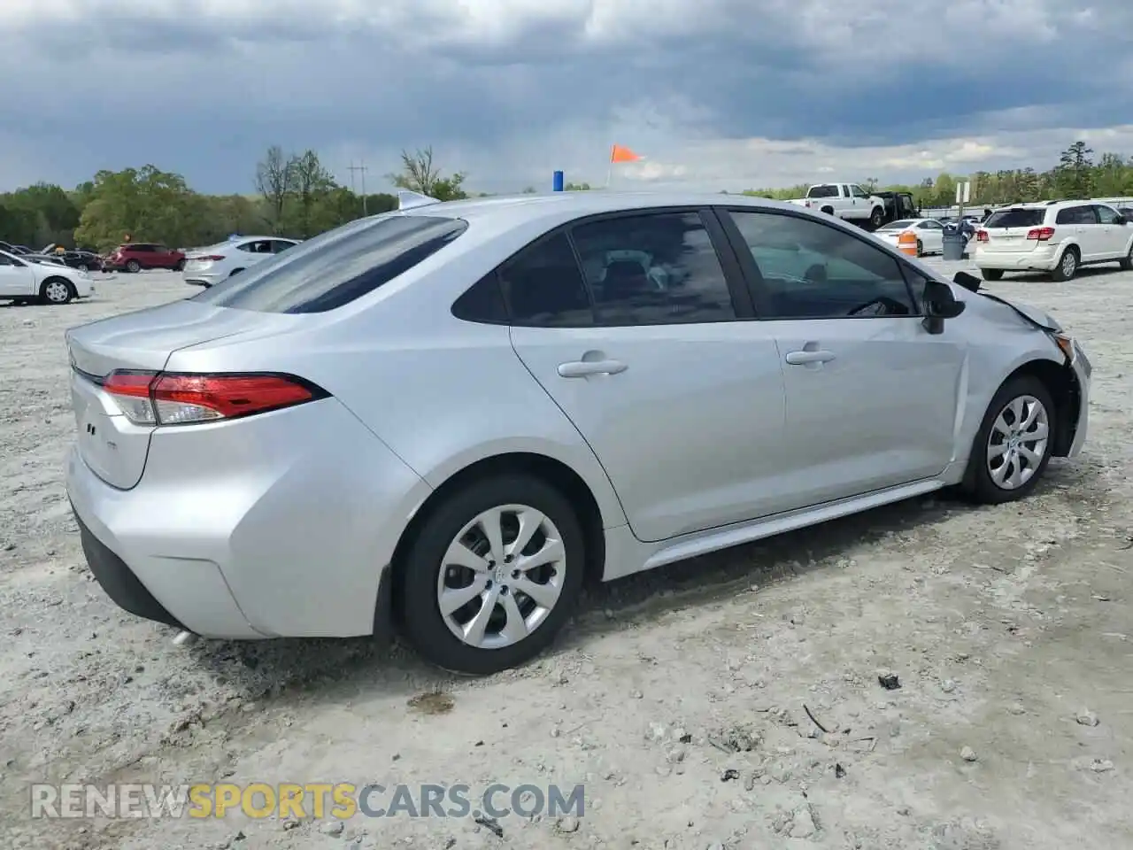 3 Photograph of a damaged car 5YFB4MDE8SP275876 TOYOTA COROLLA 2025