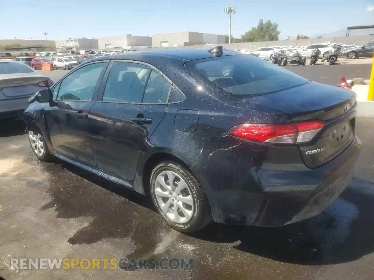 2 Photograph of a damaged car 5YFB4MDE9SP274459 TOYOTA COROLLA 2025