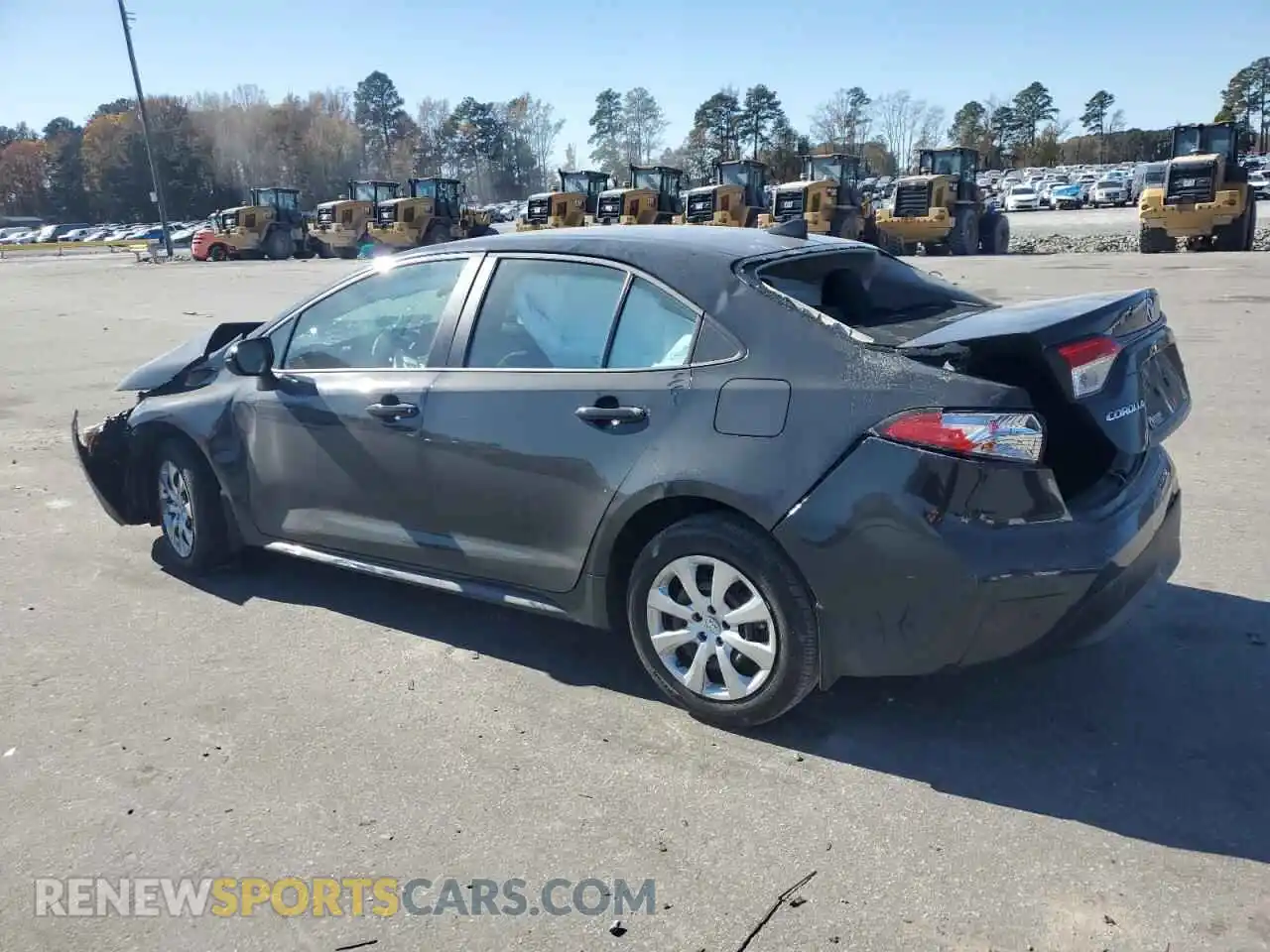 2 Photograph of a damaged car 5YFB4MDE9SP355316 TOYOTA COROLLA 2025
