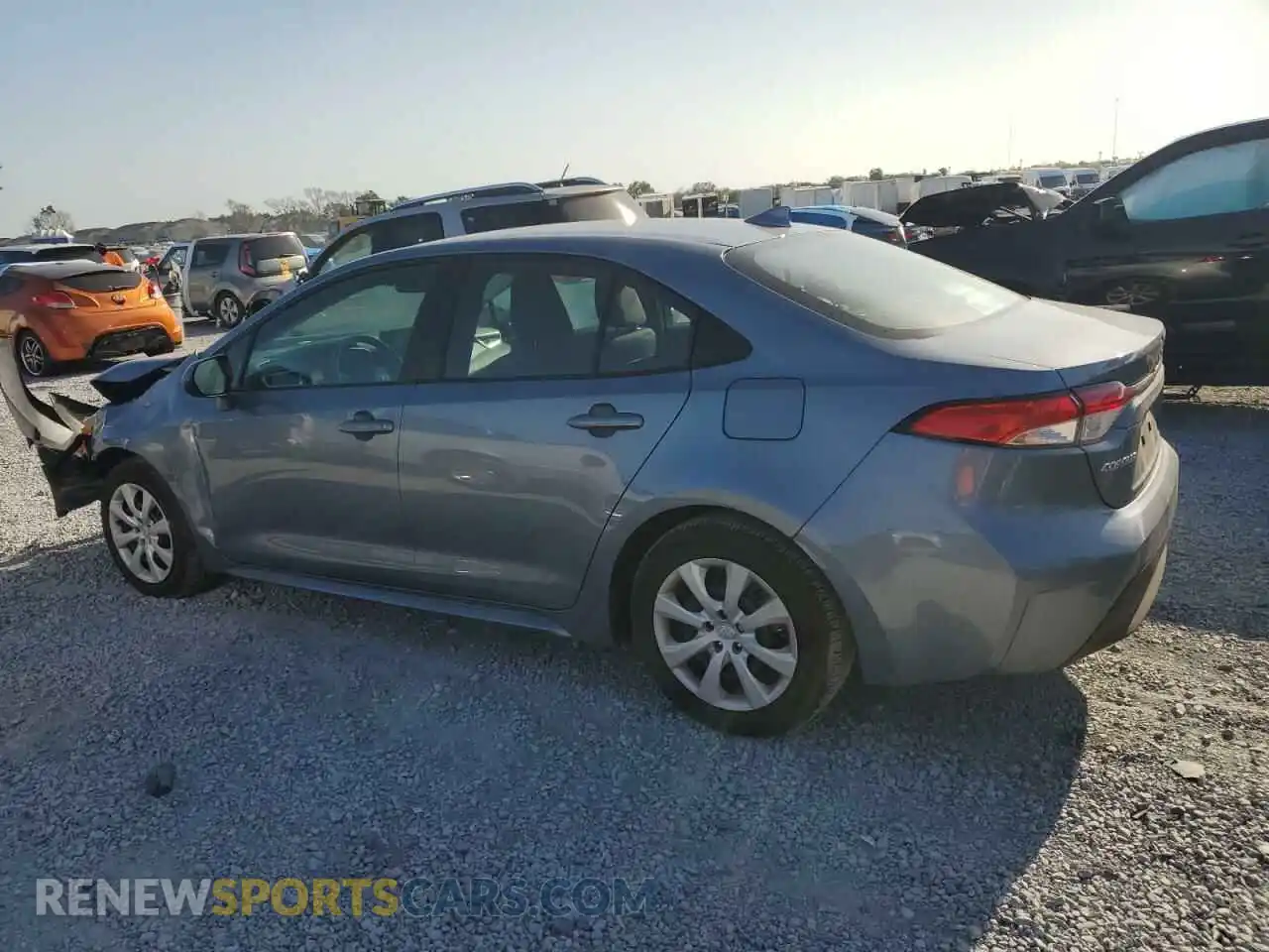 2 Photograph of a damaged car 5YFB4MDEXSP232527 TOYOTA COROLLA 2025