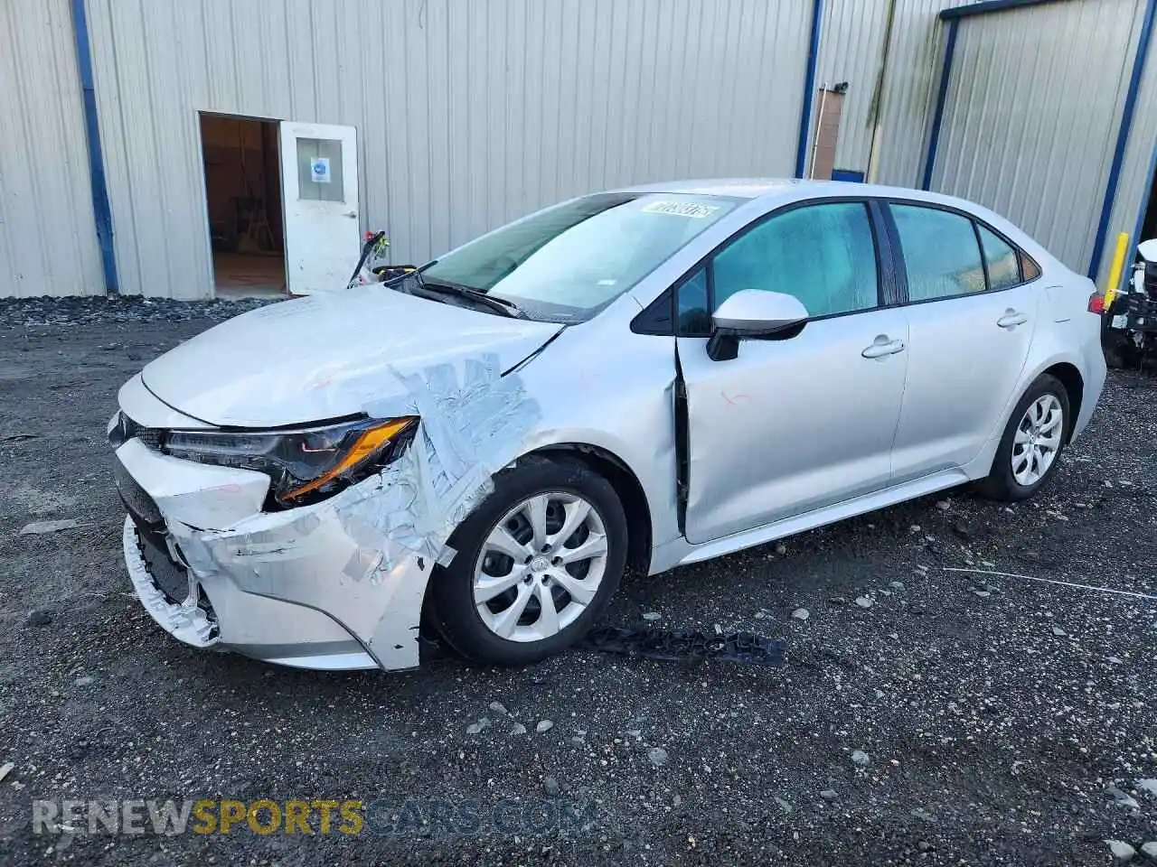 1 fotografías del automóvil dañado 5YFB4MDEXSP235170 TOYOTA COROLLA 2025