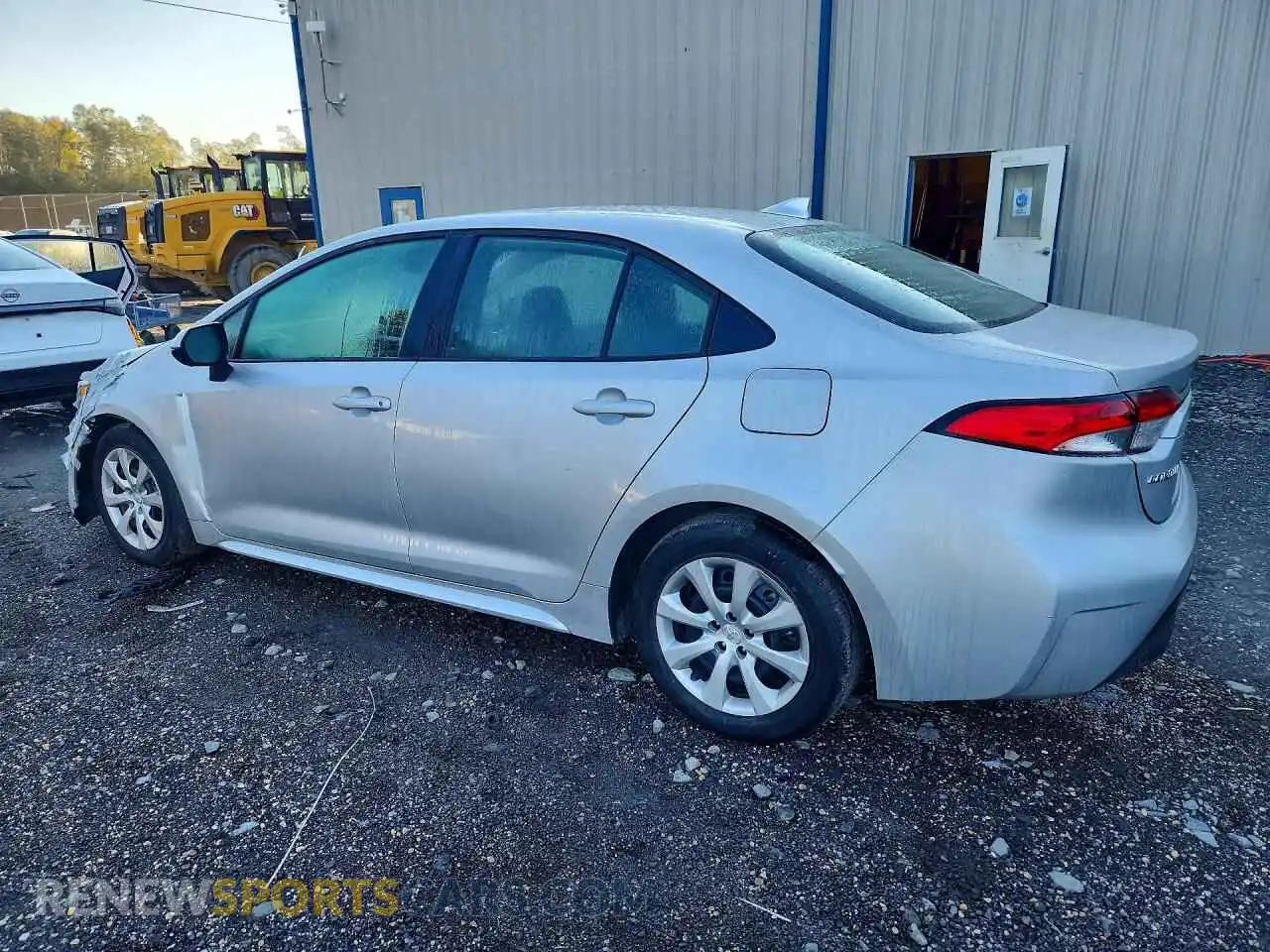 2 fotografías del automóvil dañado 5YFB4MDEXSP235170 TOYOTA COROLLA 2025