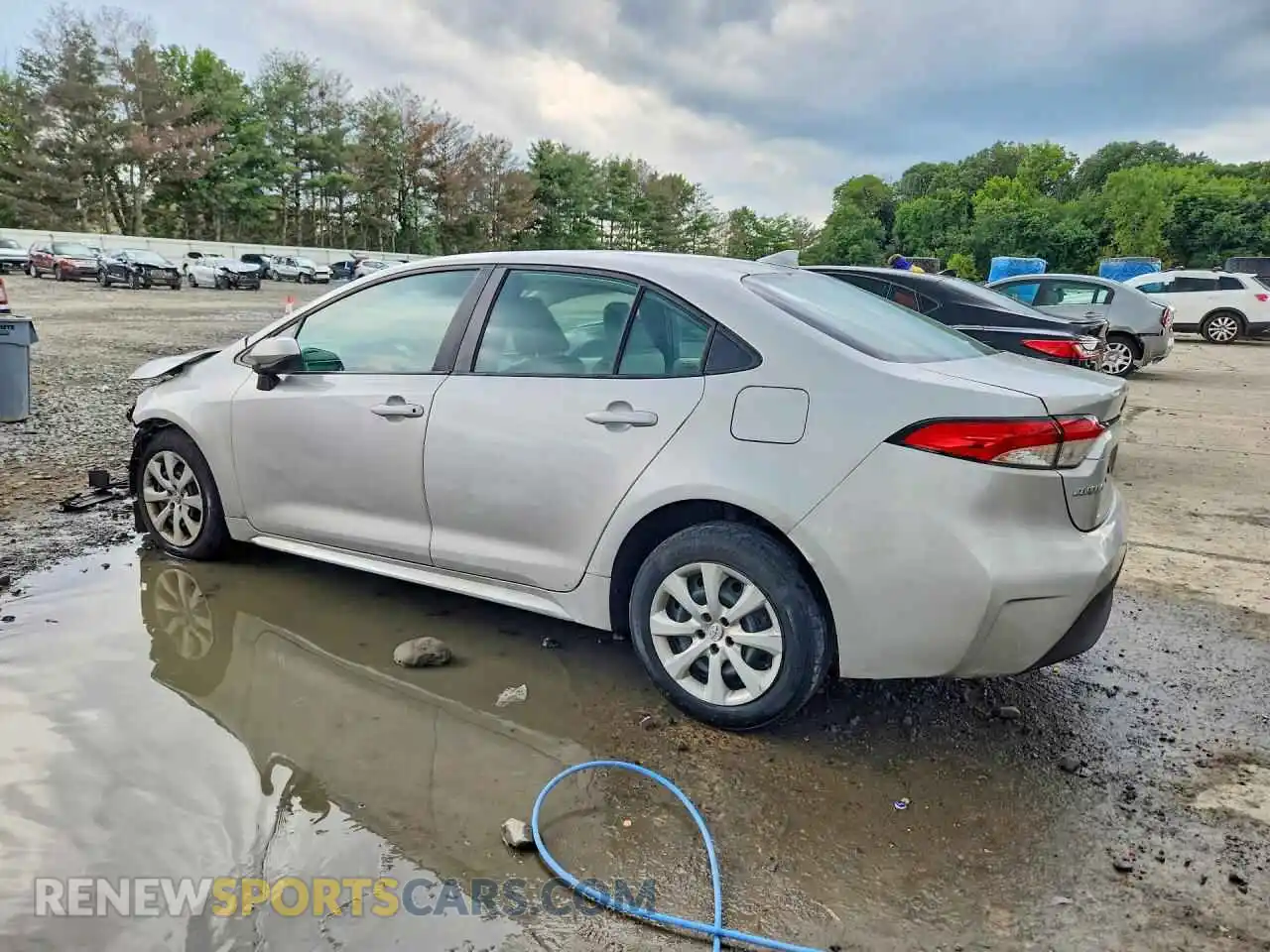 2 fotografías del automóvil dañado 5YFB4MDEXSP236464 TOYOTA COROLLA 2025