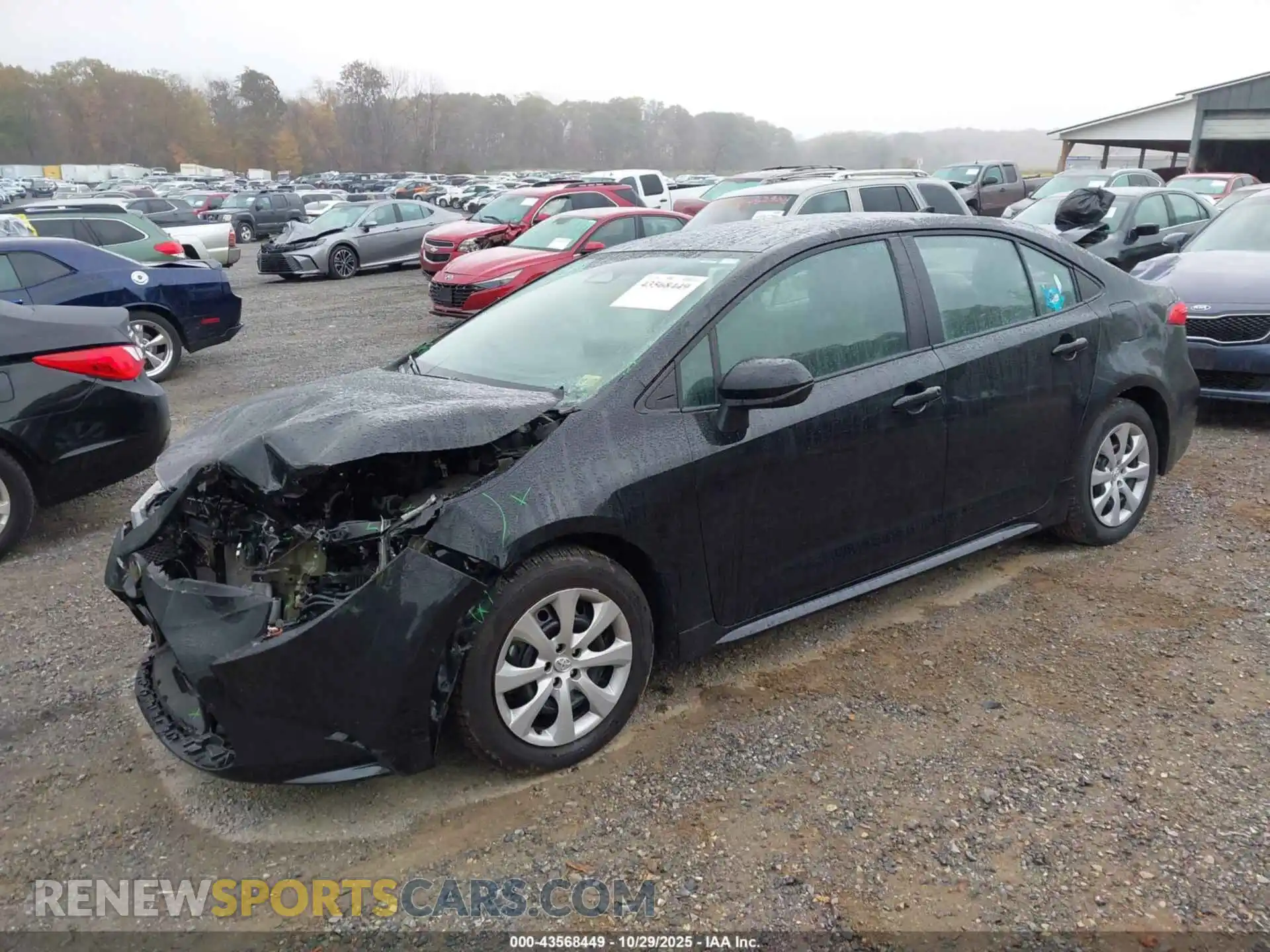 2 Photograph of a damaged car 5YFB4MDEXSP244290 TOYOTA COROLLA 2025