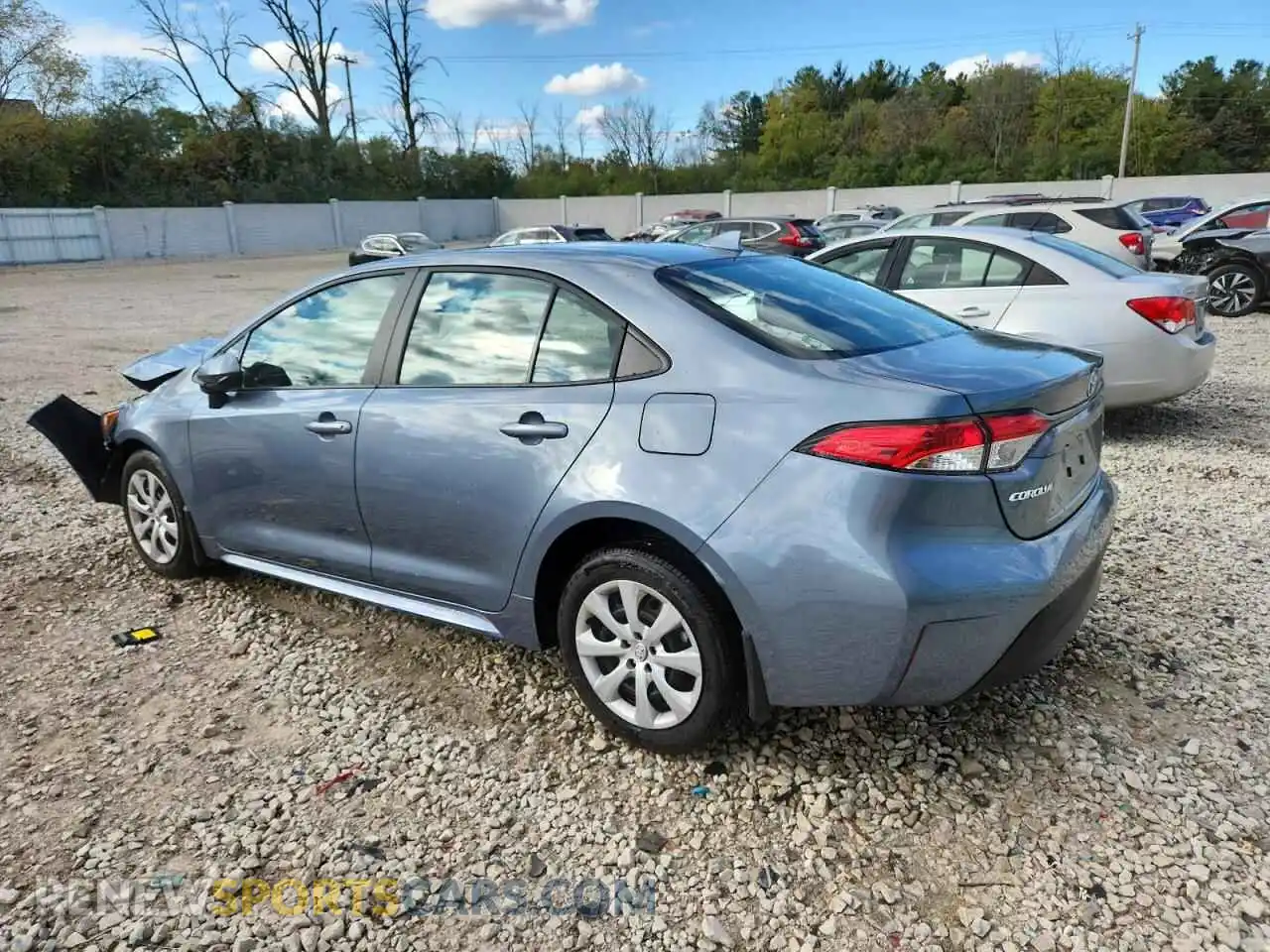 2 Photograph of a damaged car 5YFB4MDEXSP244838 TOYOTA COROLLA 2025