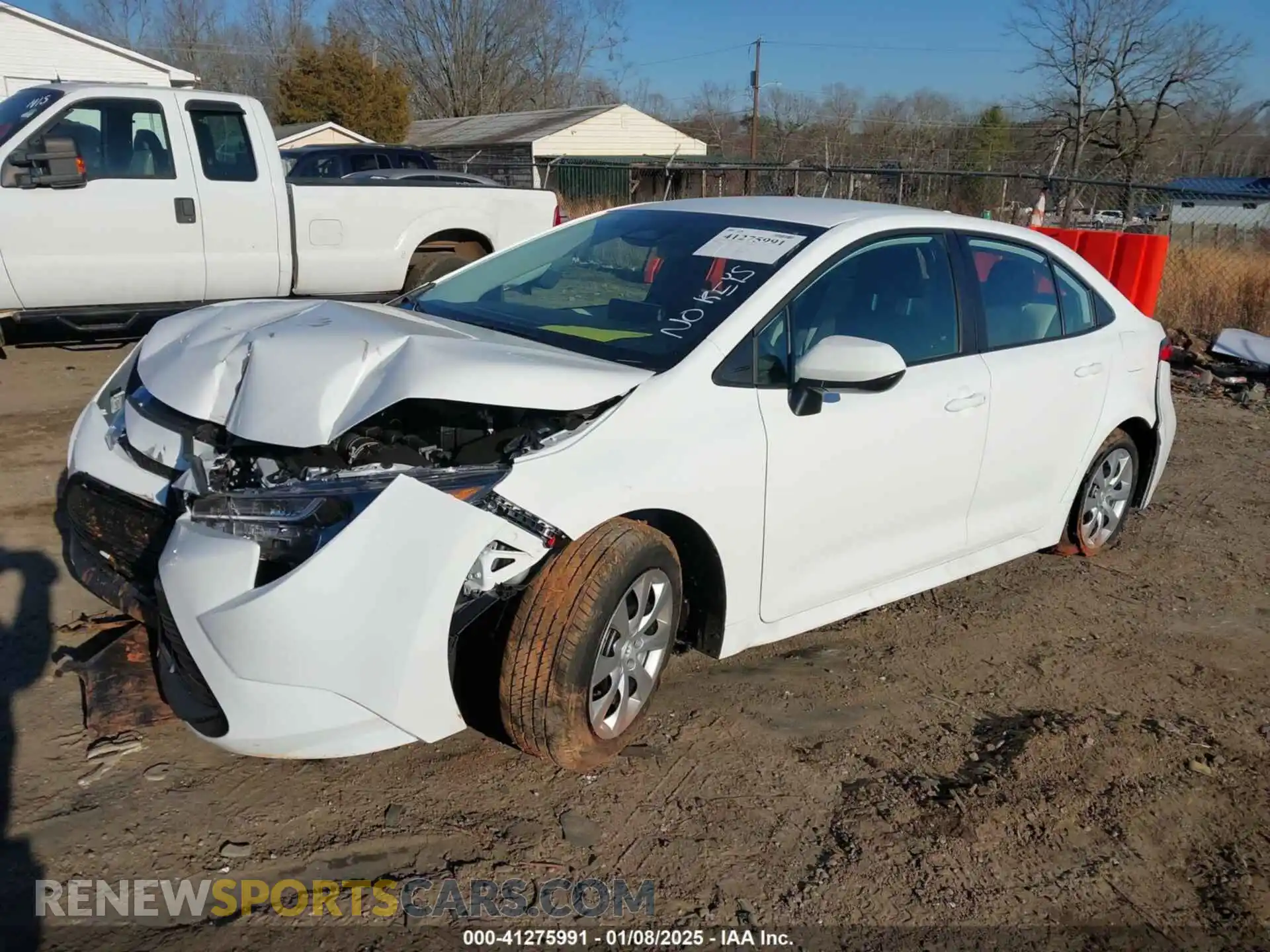 2 Photograph of a damaged car 5YFB4MDEXSP244869 TOYOTA COROLLA 2025