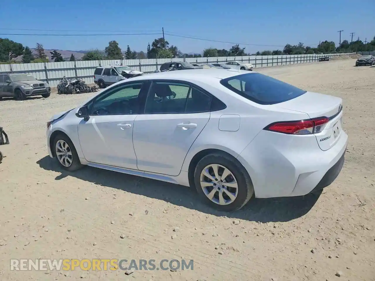2 Photograph of a damaged car 5YFB4MDEXSP253975 TOYOTA COROLLA 2025