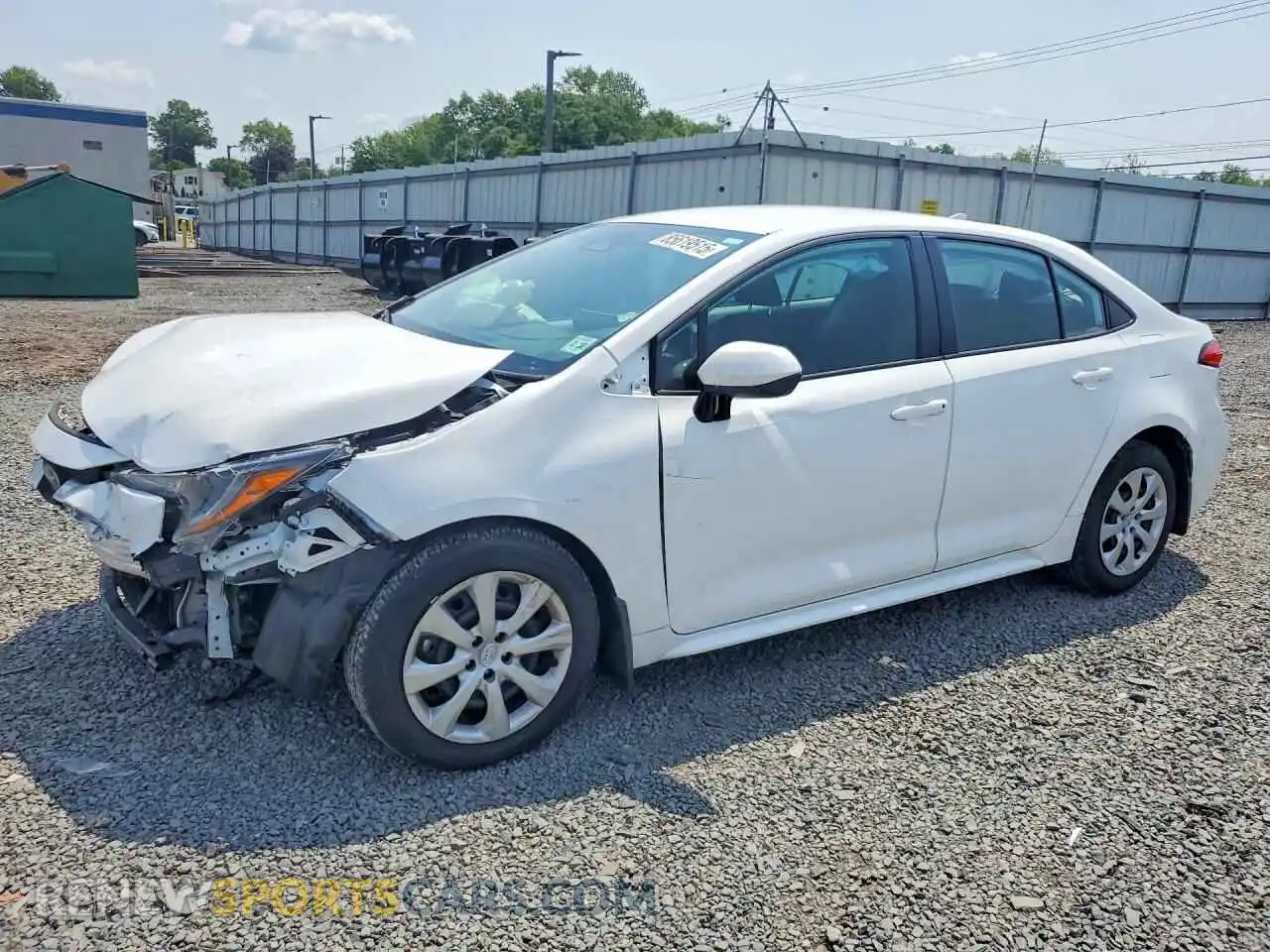 1 Photograph of a damaged car 5YFB4MDEXSP254723 TOYOTA COROLLA 2025