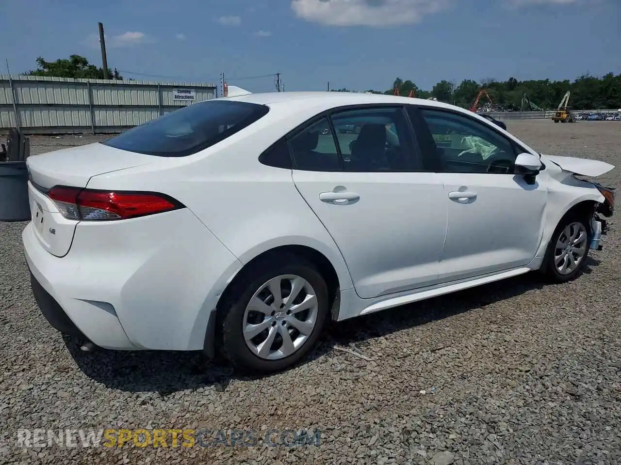 3 Photograph of a damaged car 5YFB4MDEXSP254723 TOYOTA COROLLA 2025