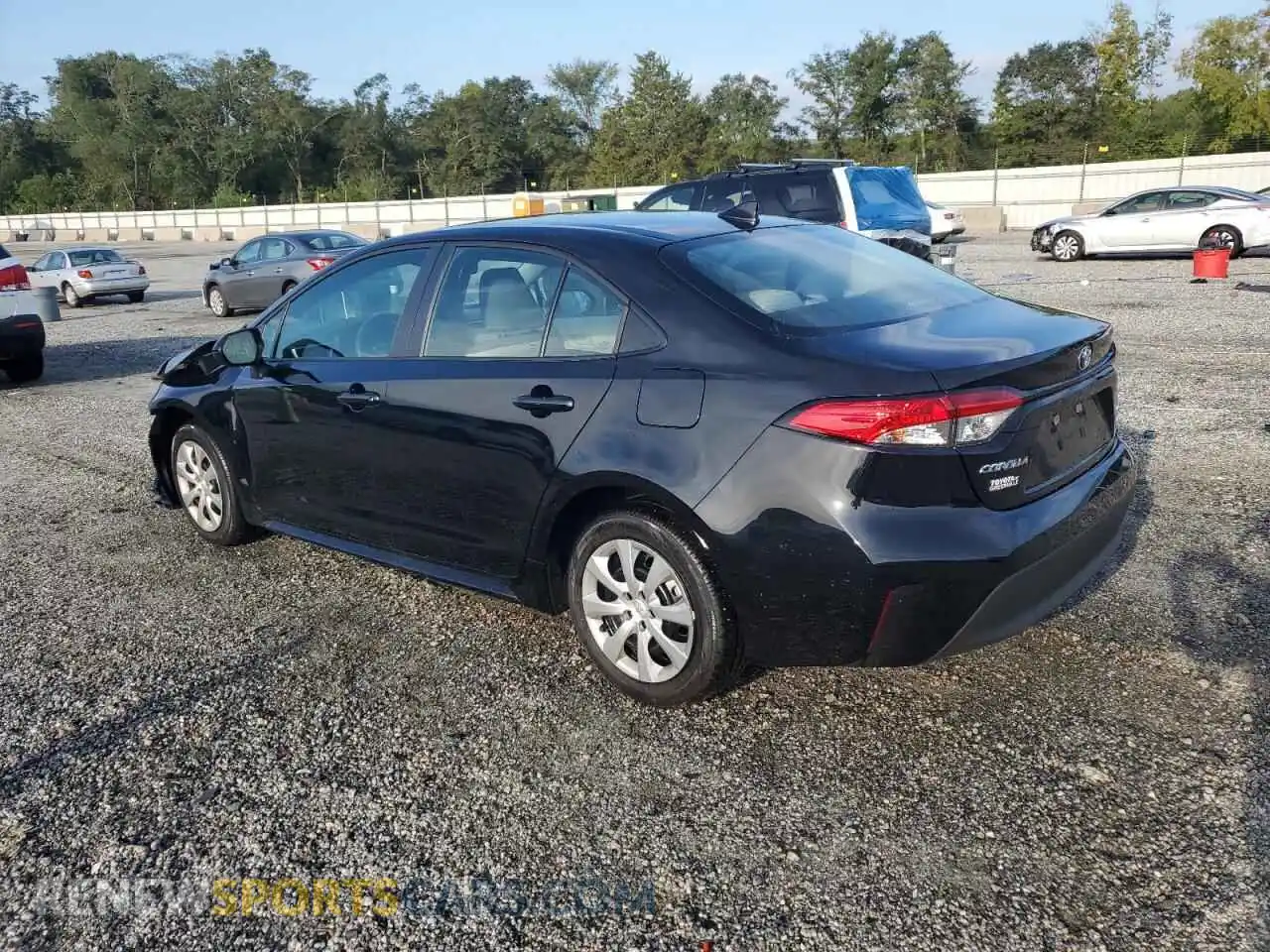 2 Photograph of a damaged car 5YFB4MDEXSP257279 TOYOTA COROLLA 2025