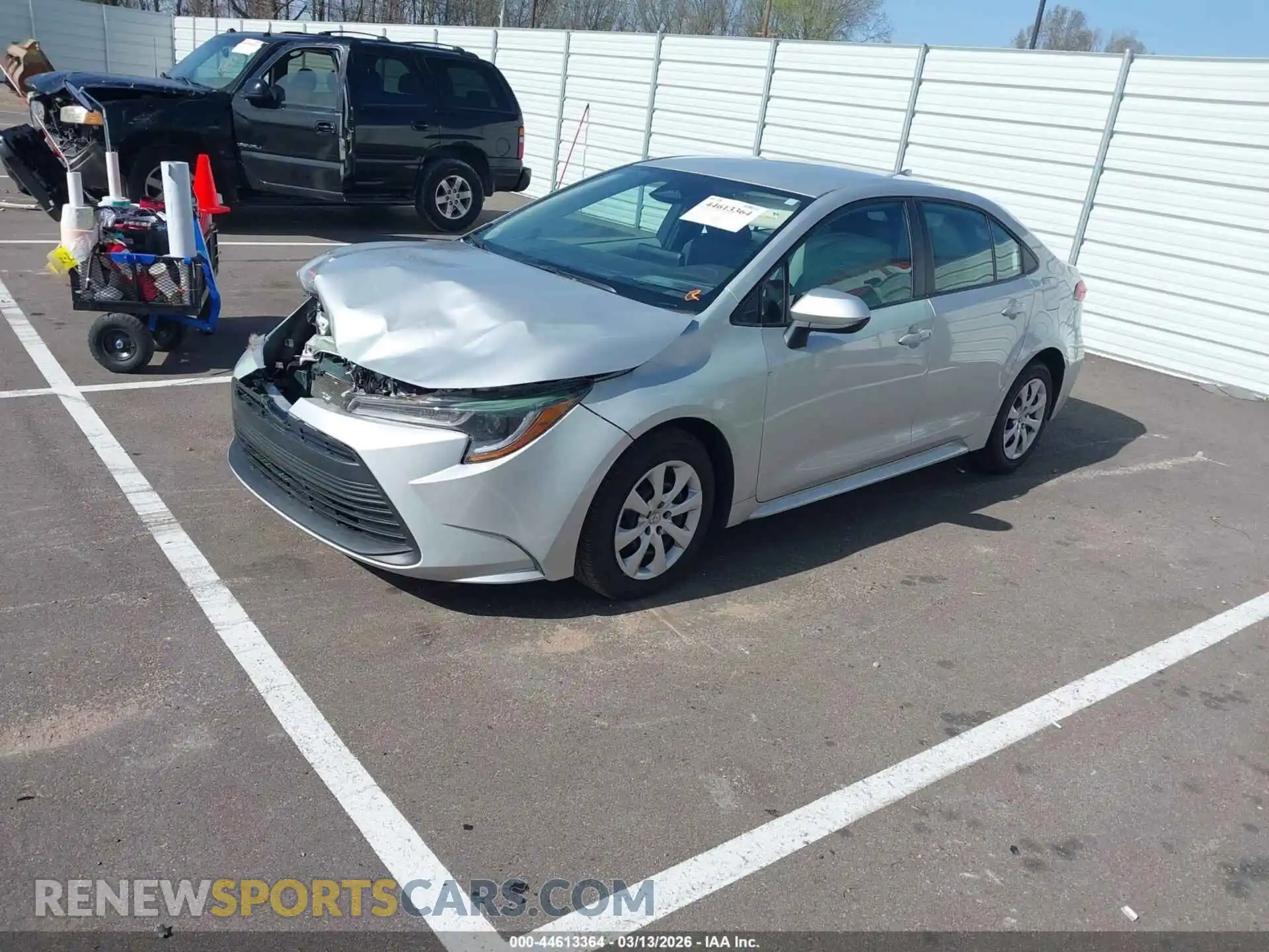 2 Photograph of a damaged car 5YFB4MDEXSP267875 TOYOTA COROLLA 2025