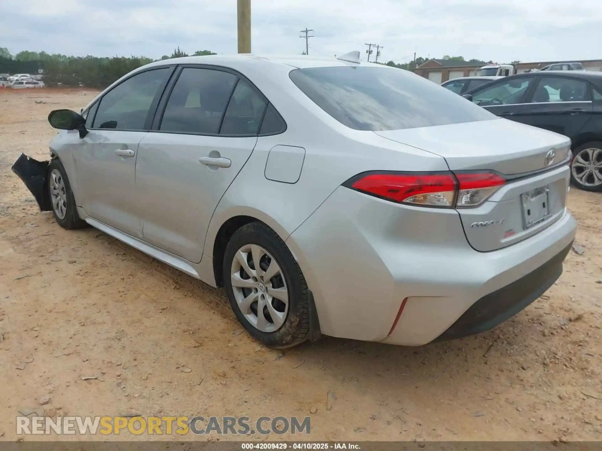 3 Photograph of a damaged car 5YFB4MDEXSP283025 TOYOTA COROLLA 2025