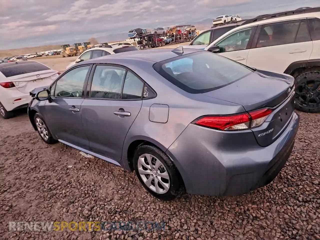 2 Photograph of a damaged car 5YFB4MDEXSP300695 TOYOTA COROLLA 2025