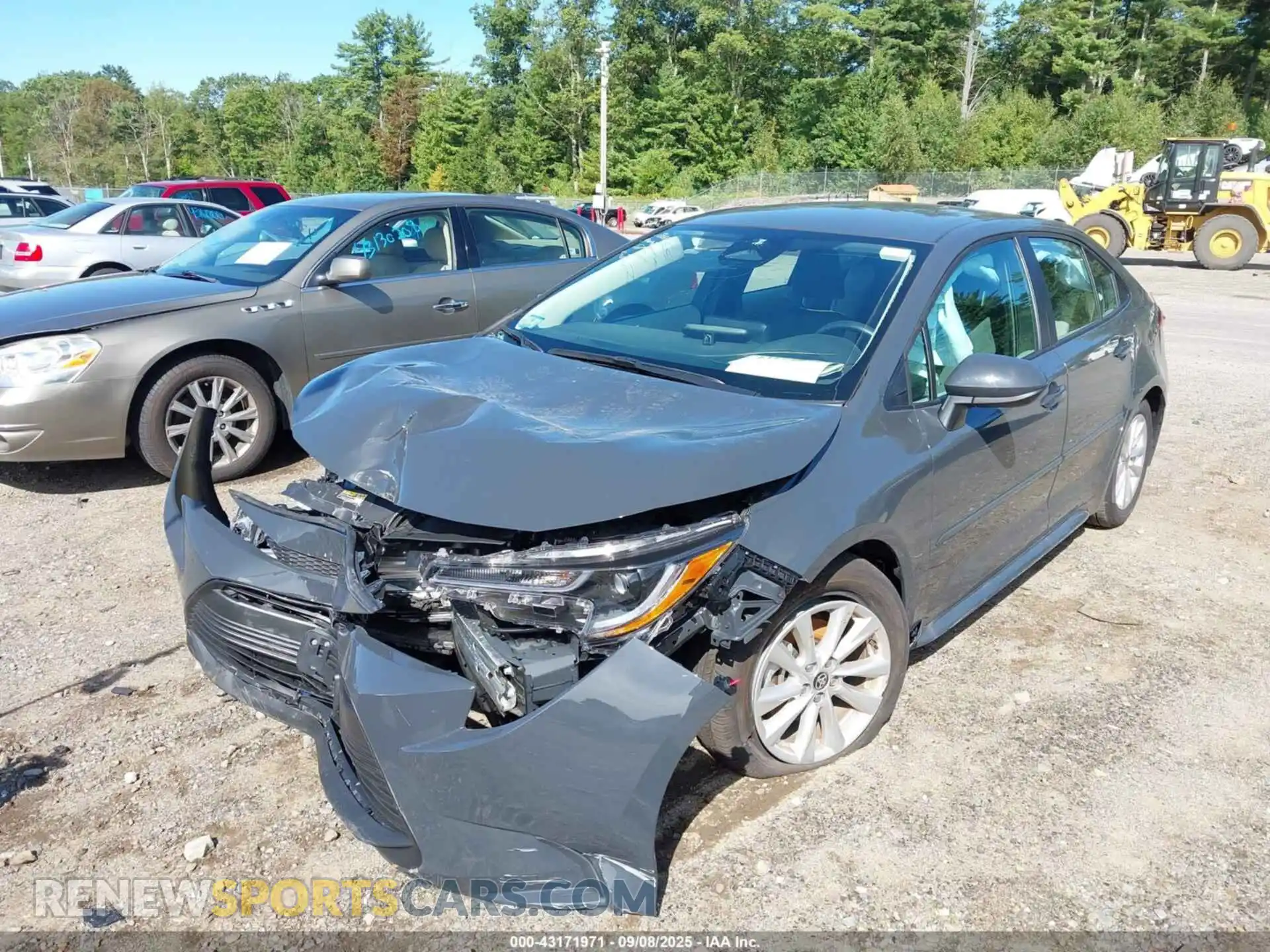 2 Photograph of a damaged car 5YFB4MDEXSP302849 TOYOTA COROLLA 2025