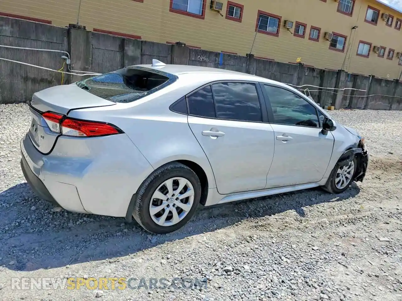 3 Photograph of a damaged car 5YFB4MDEXSP303368 TOYOTA COROLLA 2025