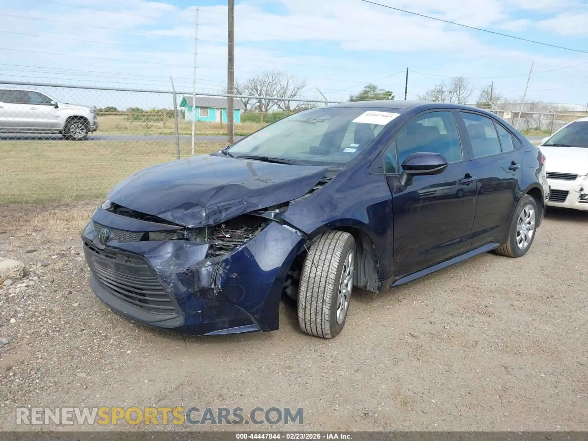 2 Photograph of a damaged car 5YFB4MDEXSP307470 TOYOTA COROLLA 2025