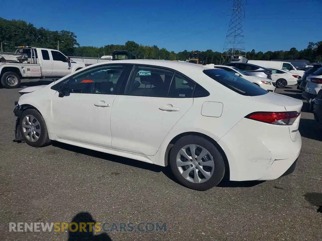 2 Photograph of a damaged car 5YFB4MDEXSP308408 TOYOTA COROLLA 2025