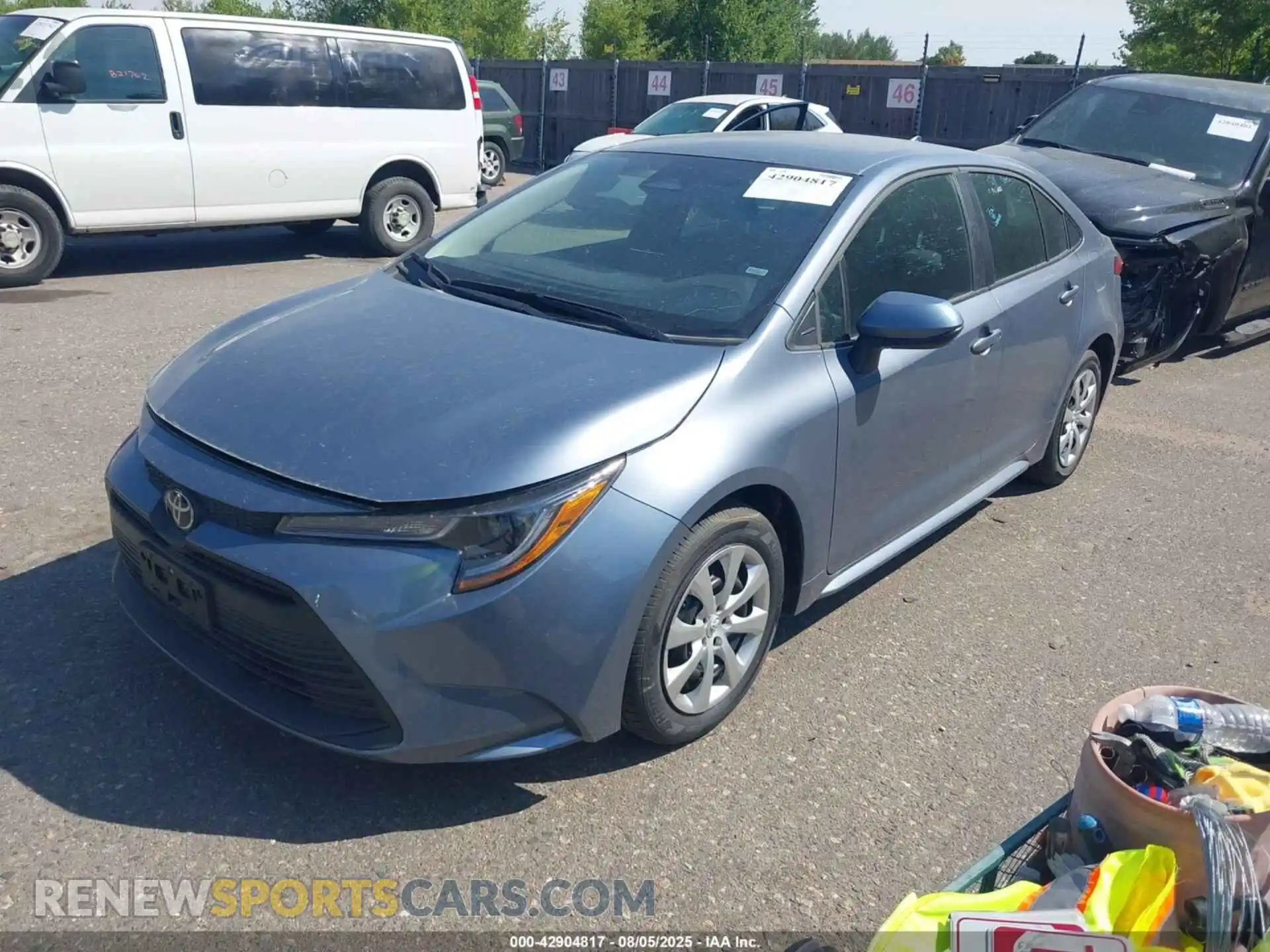 2 Photograph of a damaged car 5YFB4MDEXSP309090 TOYOTA COROLLA 2025