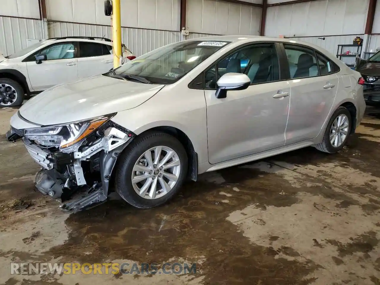 1 Photograph of a damaged car 5YFB4MDEXSP312975 TOYOTA COROLLA 2025