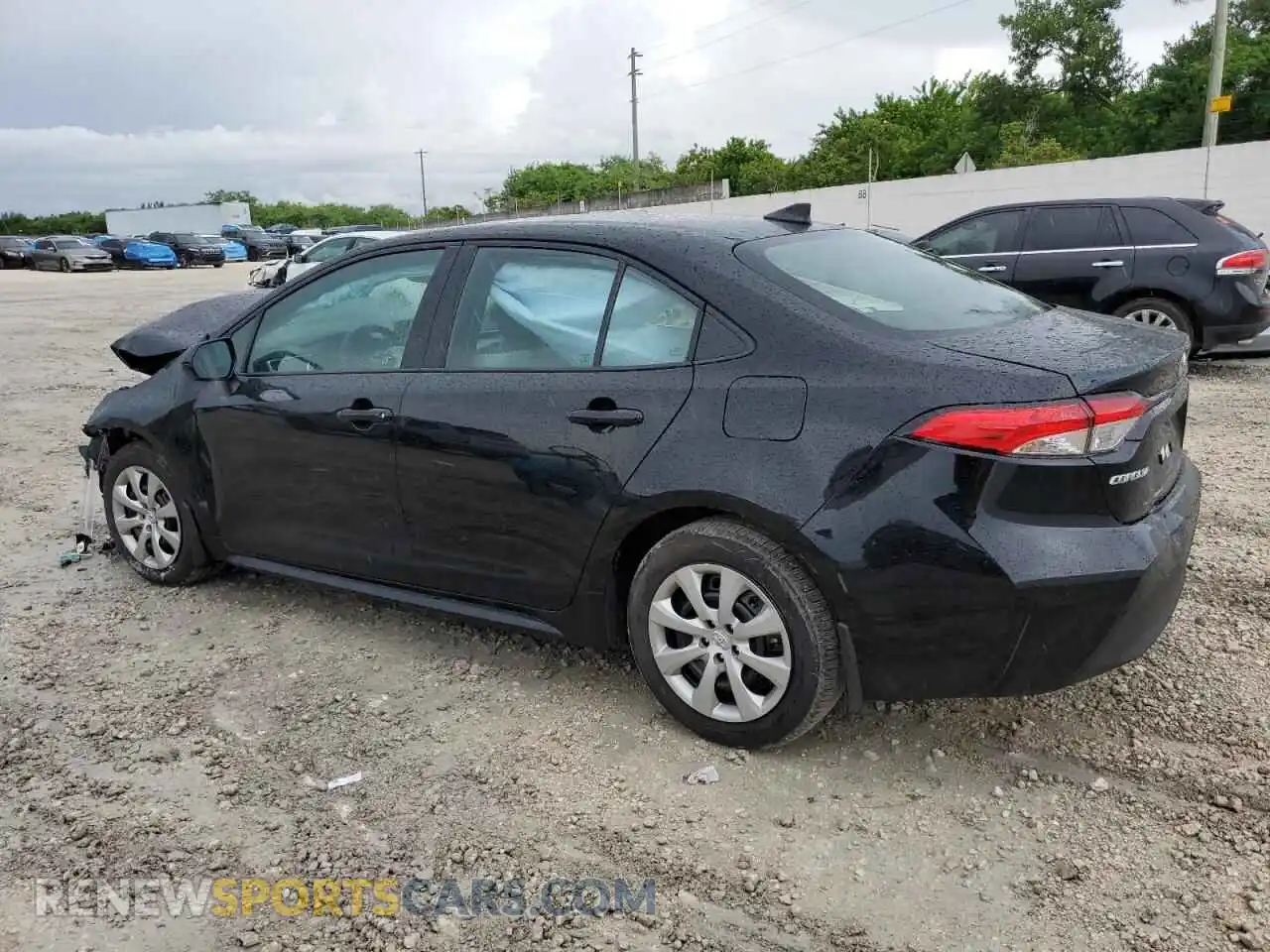 2 Photograph of a damaged car 5YFB4MDEXSP329131 TOYOTA COROLLA 2025