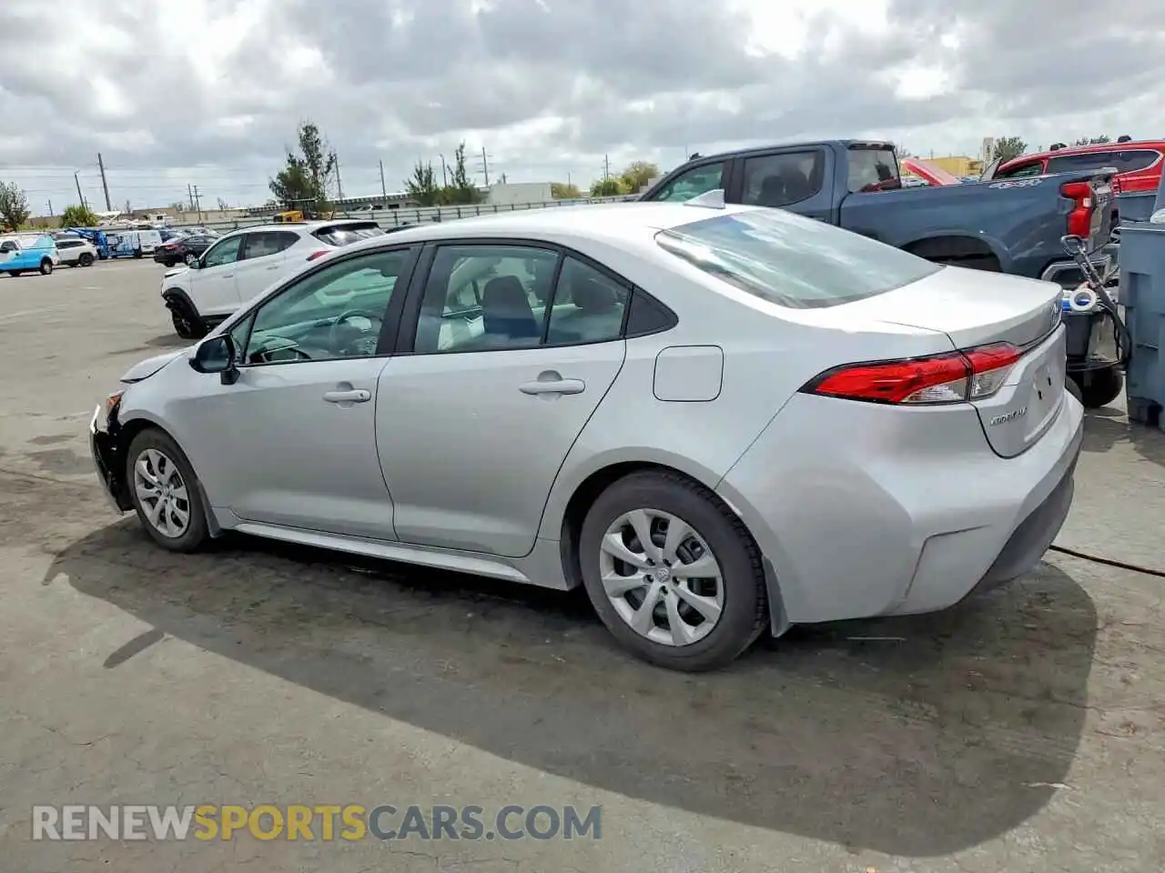 2 Photograph of a damaged car 5YFB4MDEXSP335687 TOYOTA COROLLA 2025