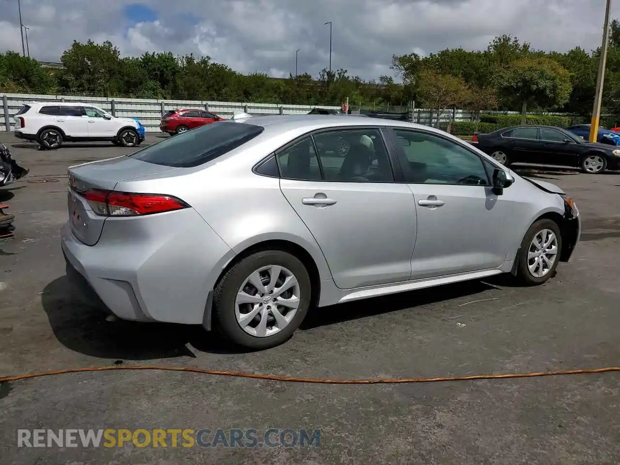 3 Photograph of a damaged car 5YFB4MDEXSP335687 TOYOTA COROLLA 2025