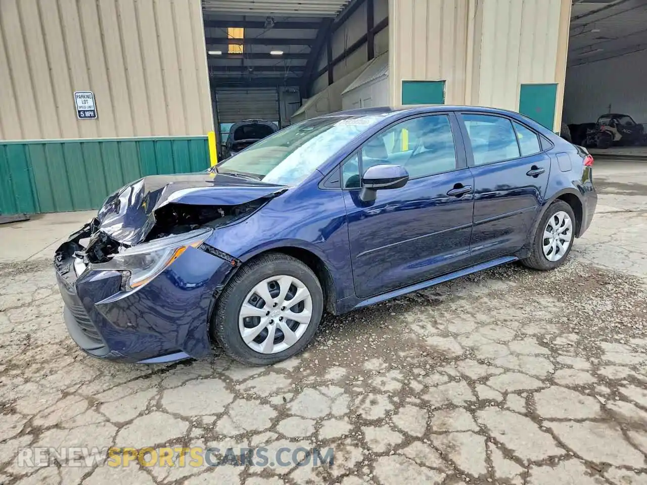 1 fotografías del automóvil dañado 5YFB4MDEXSP336483 TOYOTA COROLLA 2025