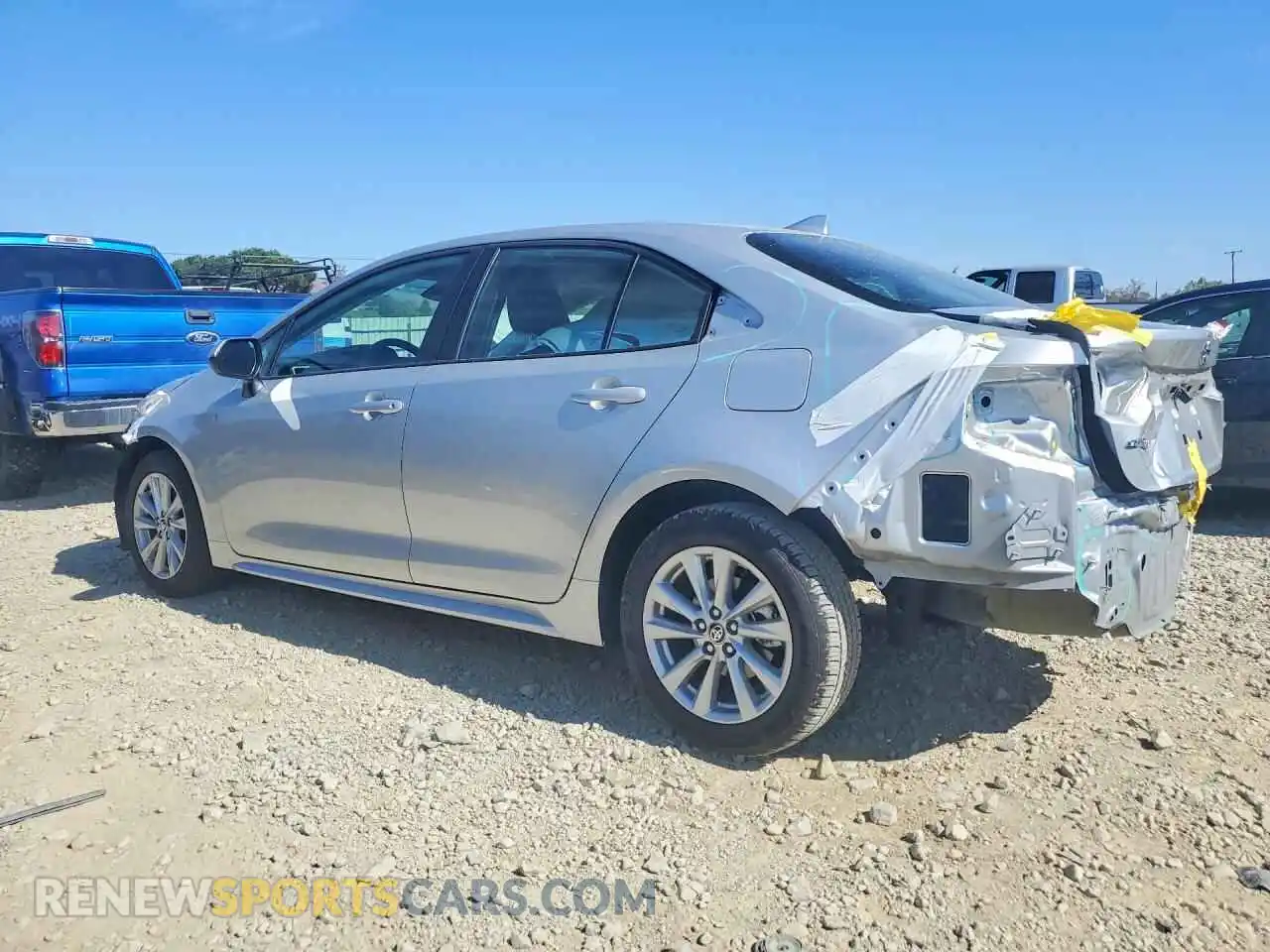 2 Photograph of a damaged car 5YFB4MDEXSP344454 TOYOTA COROLLA 2025