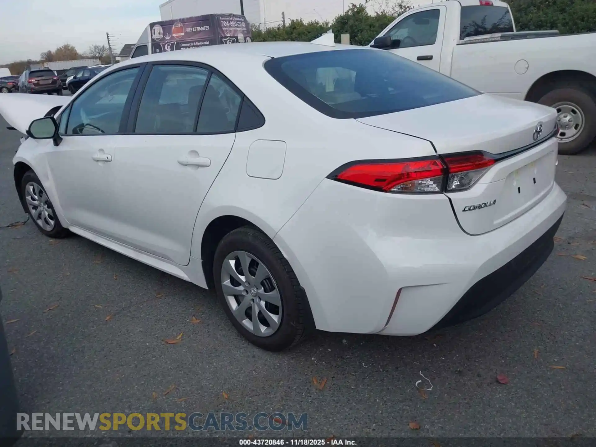 3 Photograph of a damaged car 5YFB4MDEXSP347533 TOYOTA COROLLA 2025