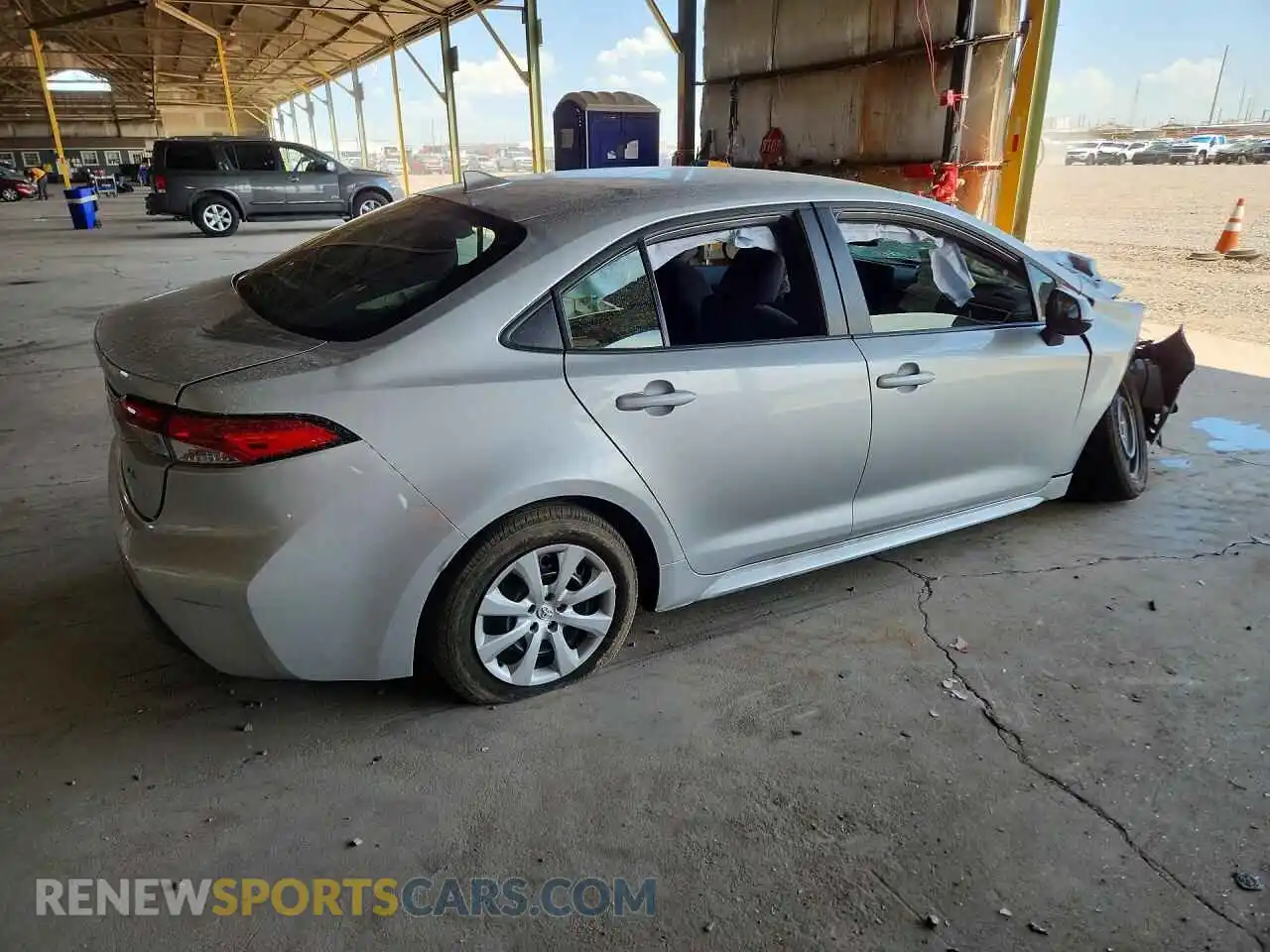 3 Photograph of a damaged car 5YFB4MDEXSP351792 TOYOTA COROLLA 2025