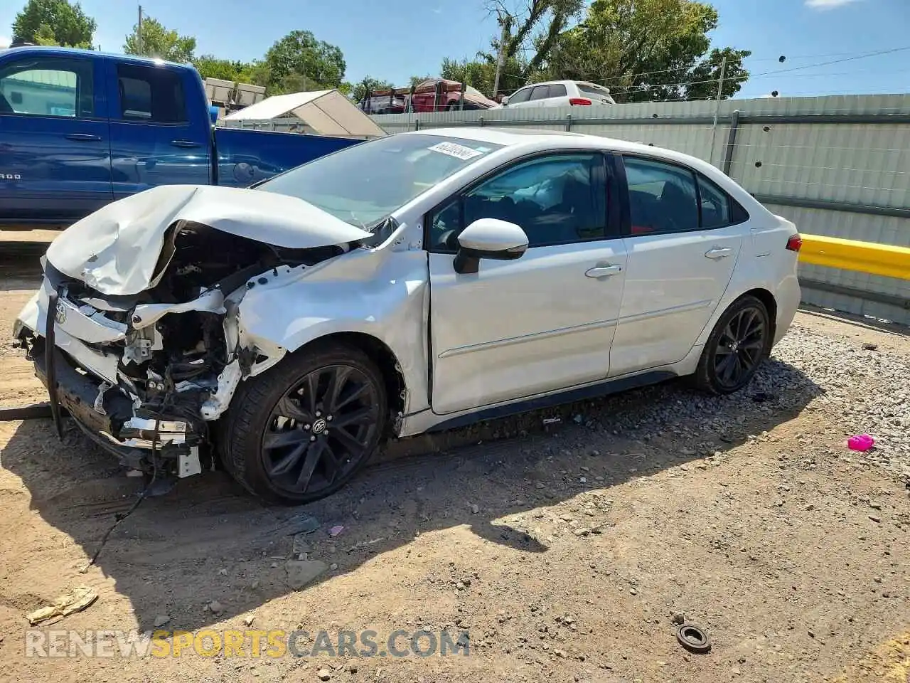 1 Photograph of a damaged car 5YFP4MCE0SP223228 TOYOTA COROLLA 2025