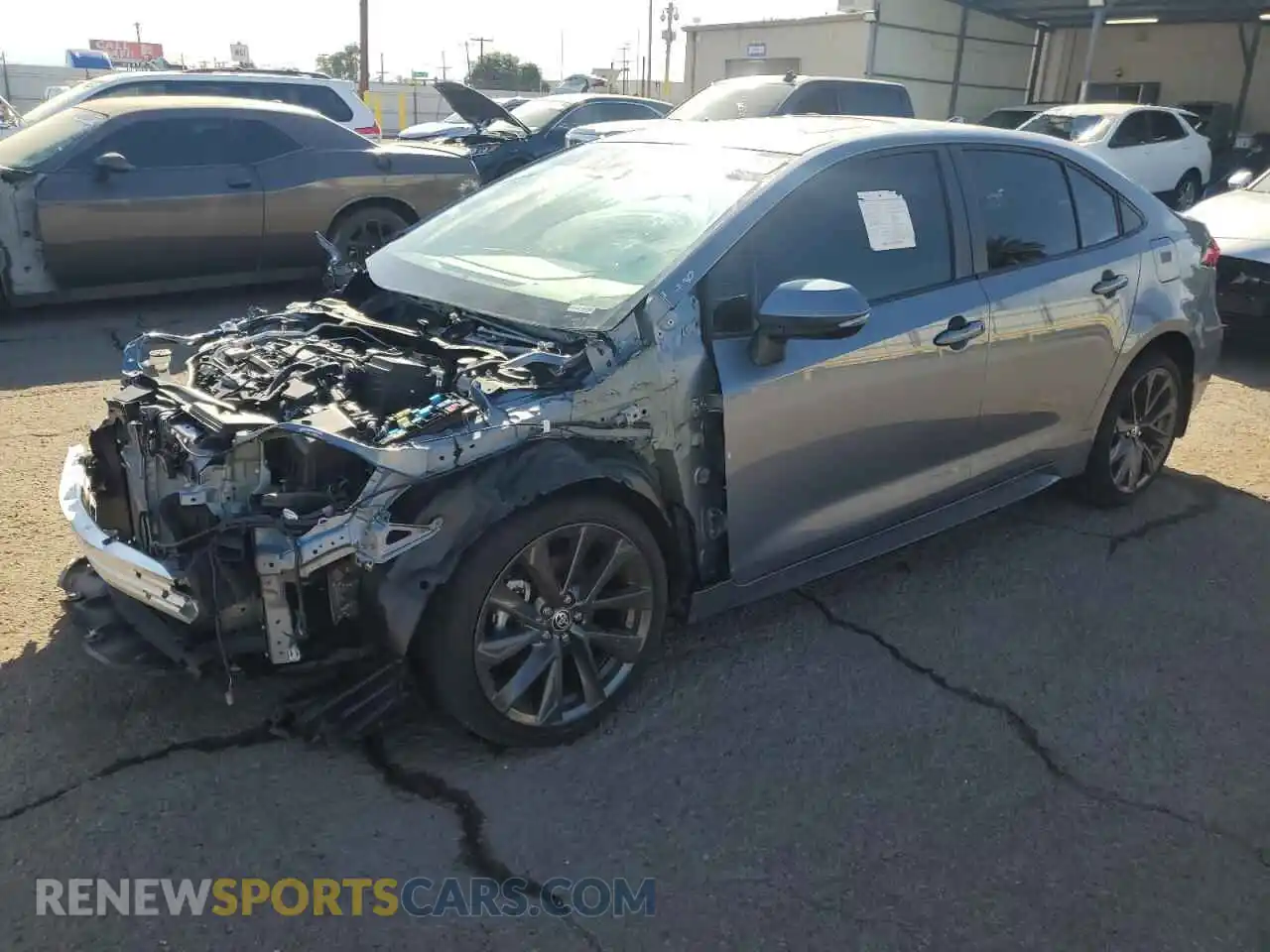 1 Photograph of a damaged car 5YFP4MCE0SP227912 TOYOTA COROLLA 2025