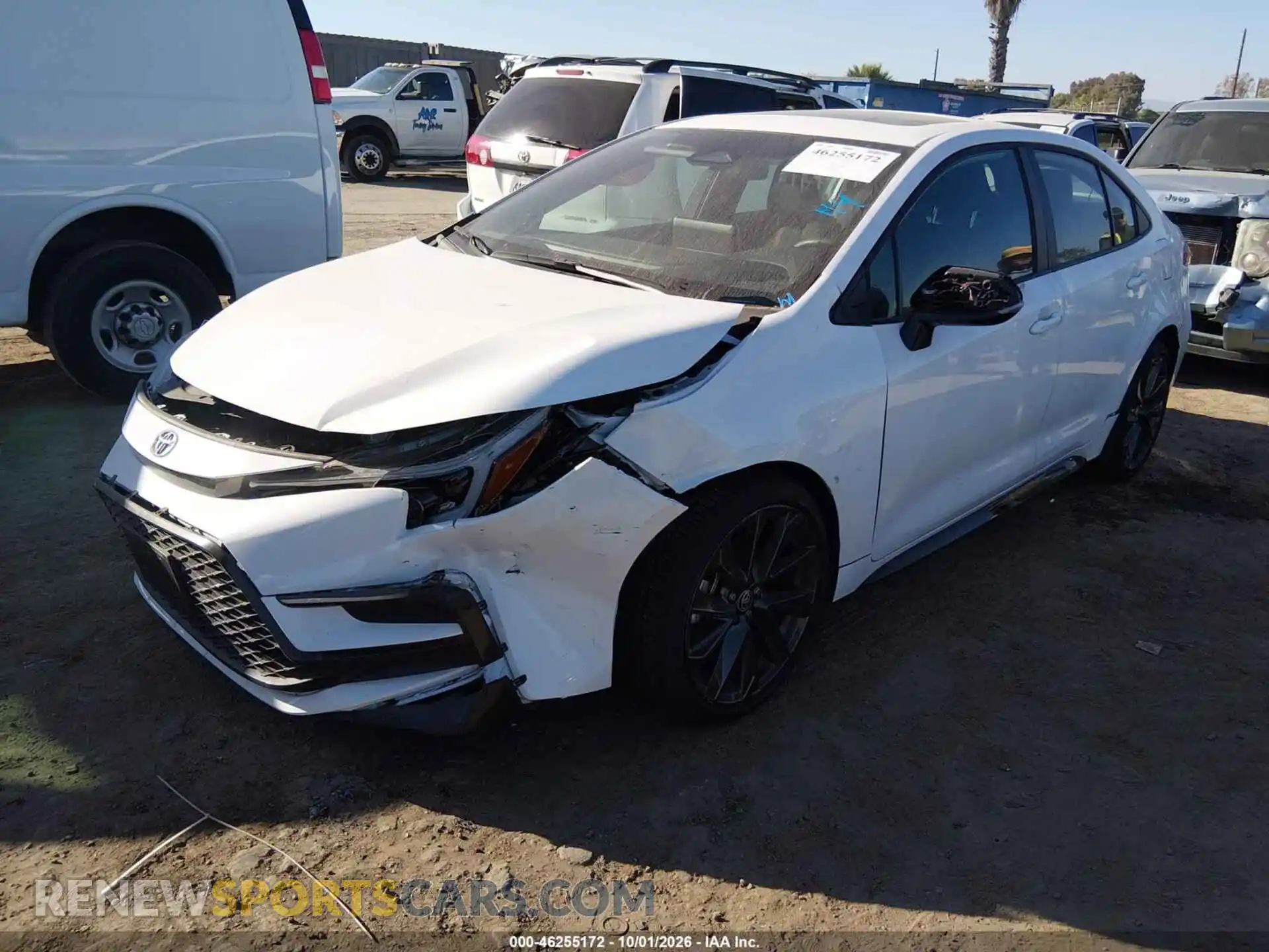 2 Фотография поврежденного автомобиля 5YFP4MCE0SP251353 TOYOTA COROLLA 2025