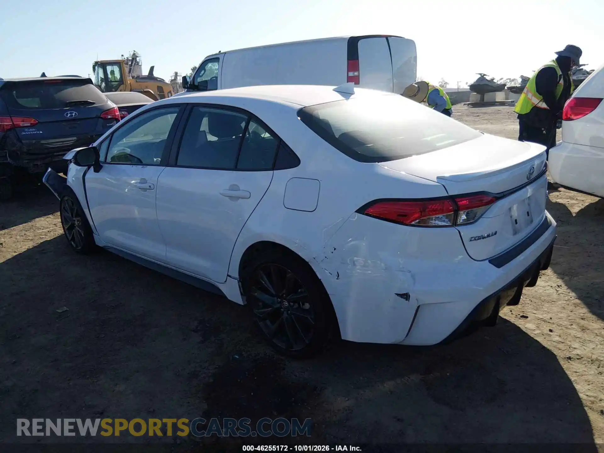 3 Фотография поврежденного автомобиля 5YFP4MCE0SP251353 TOYOTA COROLLA 2025