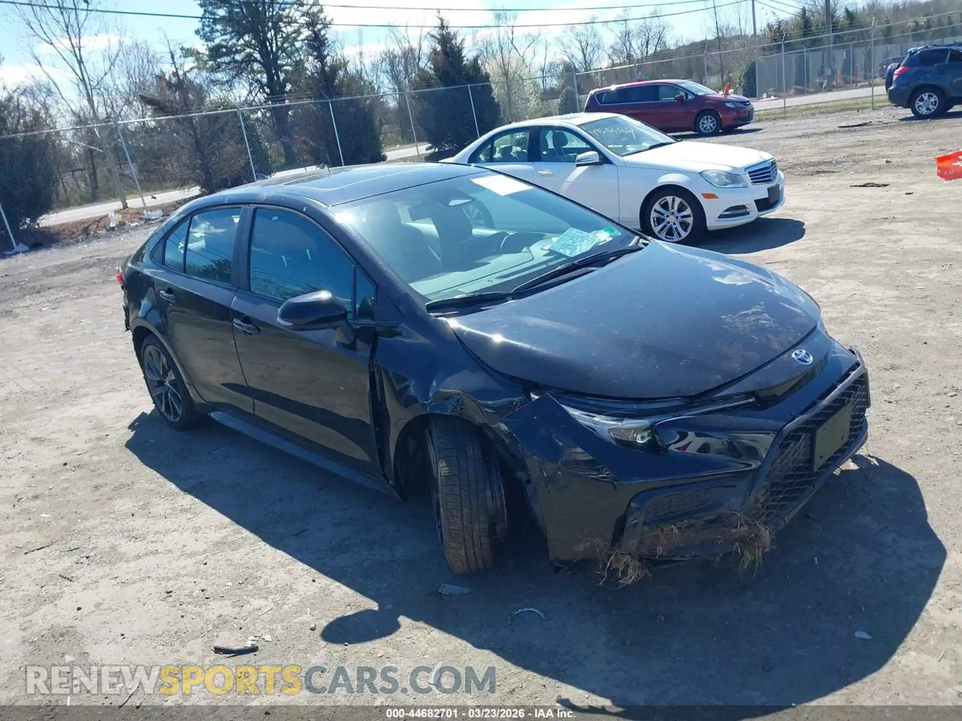 1 Photograph of a damaged car 5YFP4MCE3SP249872 TOYOTA COROLLA 2025