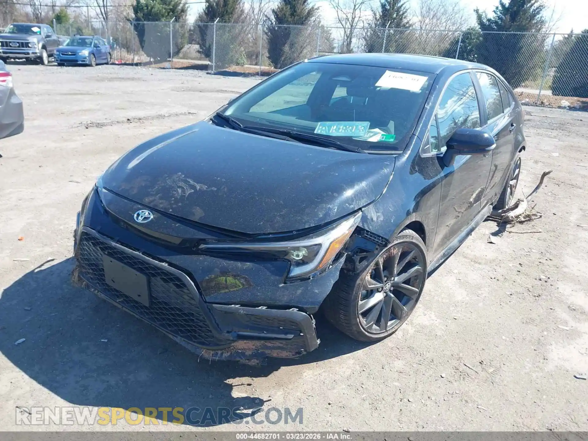 2 Photograph of a damaged car 5YFP4MCE3SP249872 TOYOTA COROLLA 2025