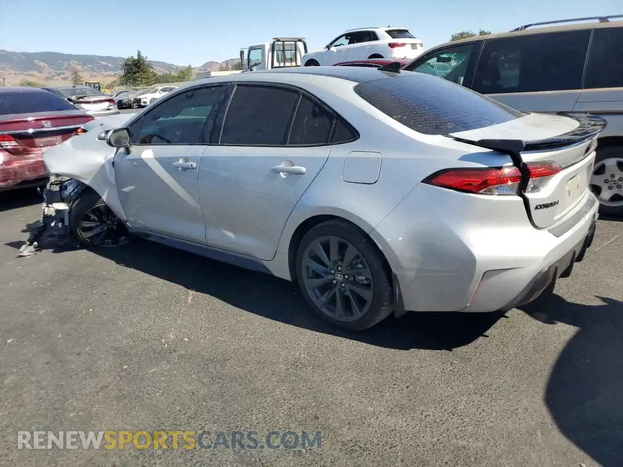 2 Photograph of a damaged car 5YFP4MCE4SP221319 TOYOTA COROLLA 2025