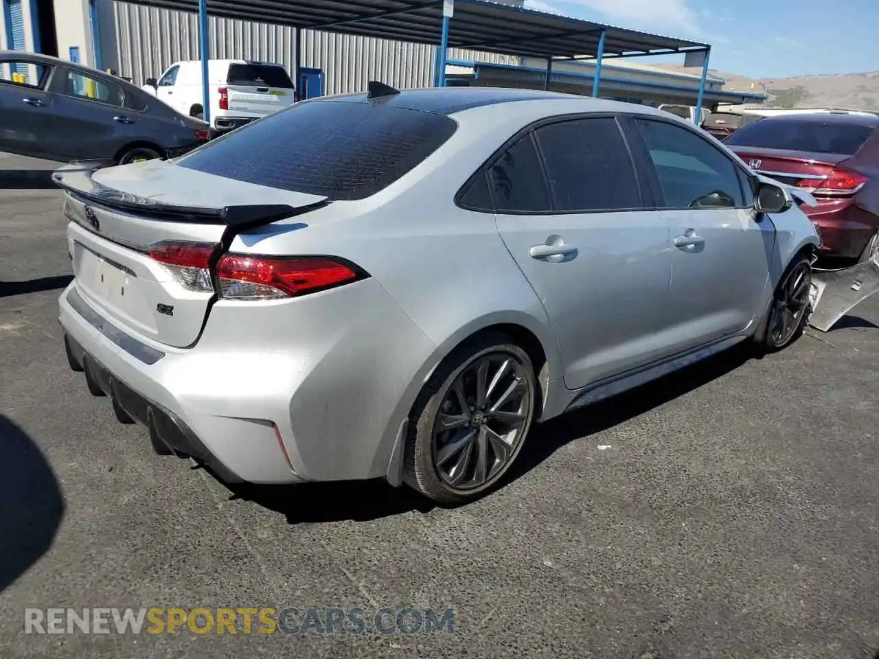 3 Photograph of a damaged car 5YFP4MCE4SP221319 TOYOTA COROLLA 2025