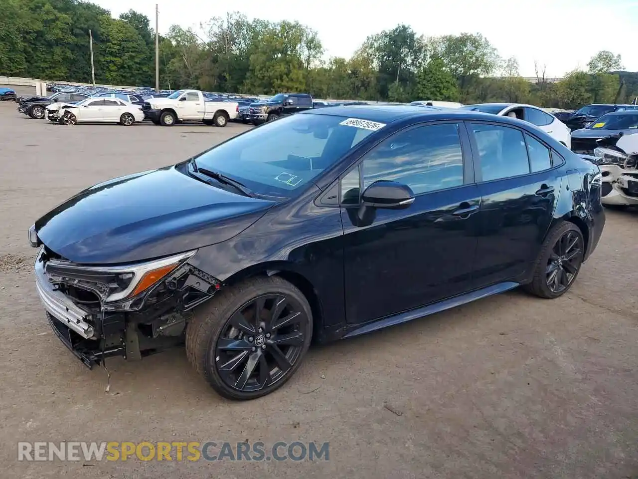 1 Photograph of a damaged car 5YFP4MCE5SP217411 TOYOTA COROLLA 2025
