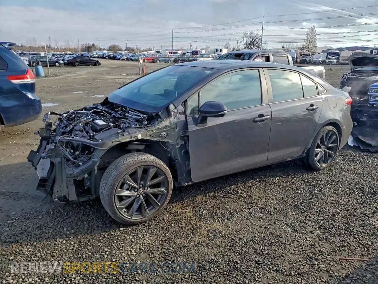 1 Photograph of a damaged car 5YFP4MCE5SP234483 TOYOTA COROLLA 2025