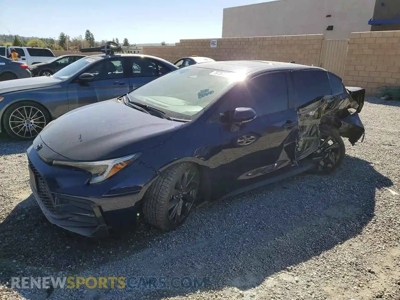 1 Photograph of a damaged car 5YFP4MCE5SP244141 TOYOTA COROLLA 2025