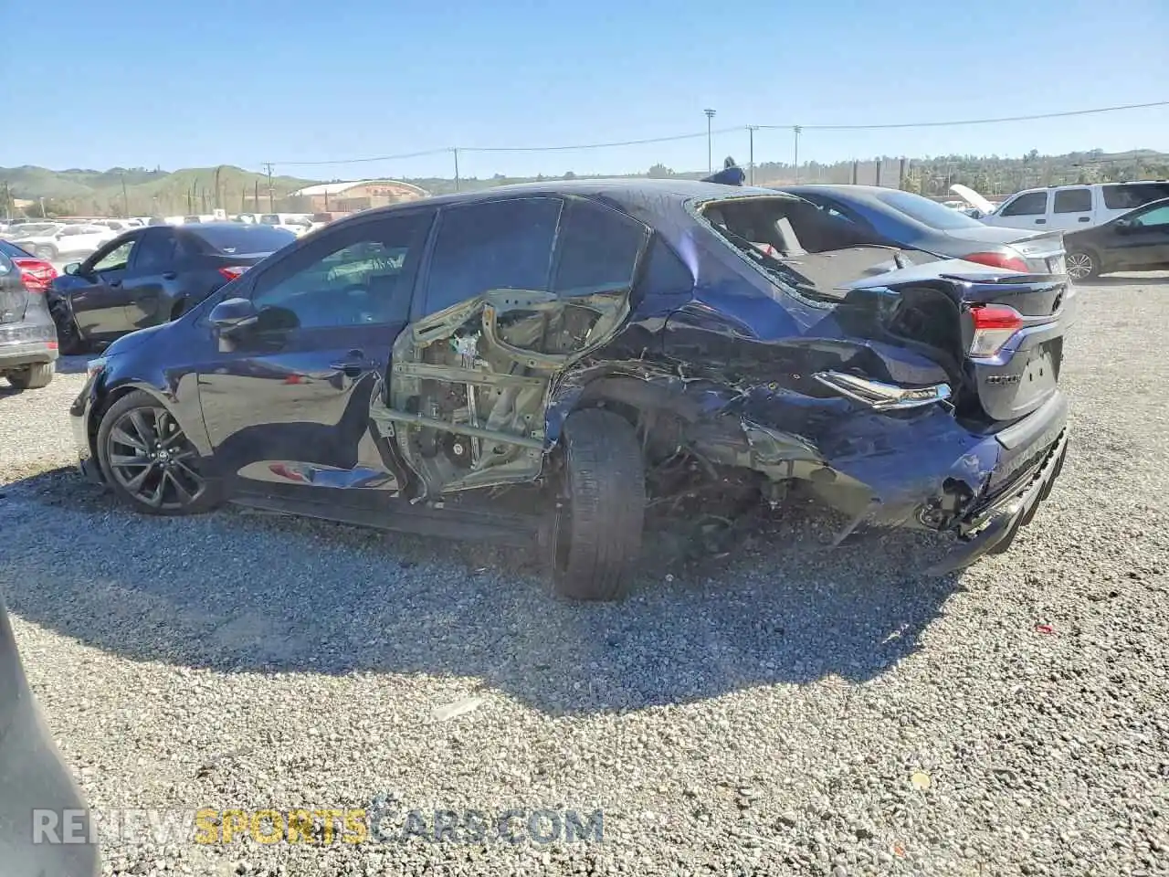 2 Photograph of a damaged car 5YFP4MCE5SP244141 TOYOTA COROLLA 2025