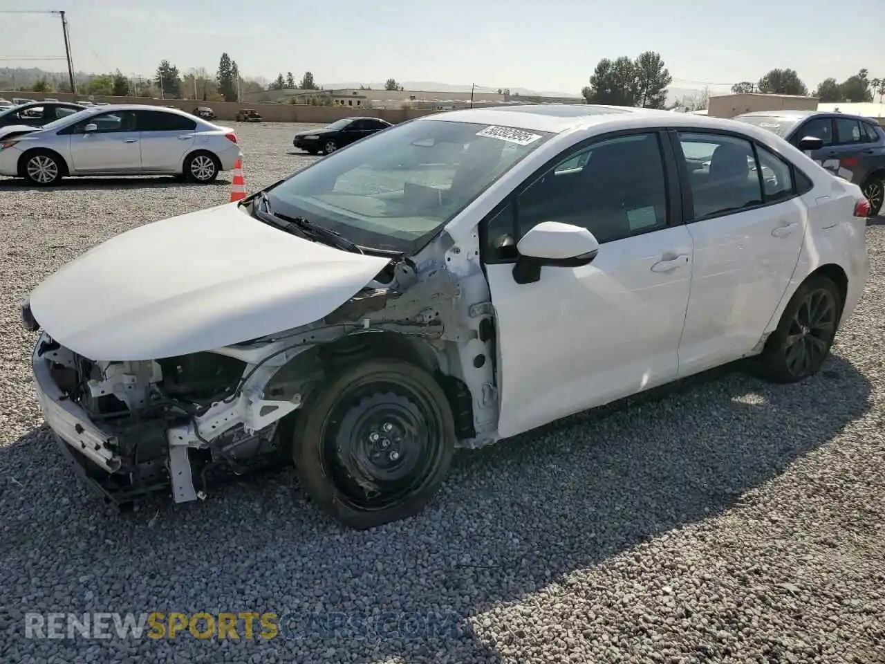1 Photograph of a damaged car 5YFP4MCE8SP219606 TOYOTA COROLLA 2025