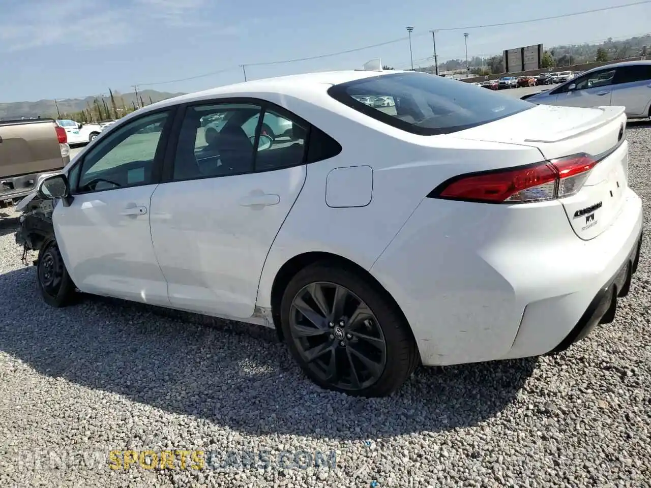 2 Photograph of a damaged car 5YFP4MCE8SP219606 TOYOTA COROLLA 2025