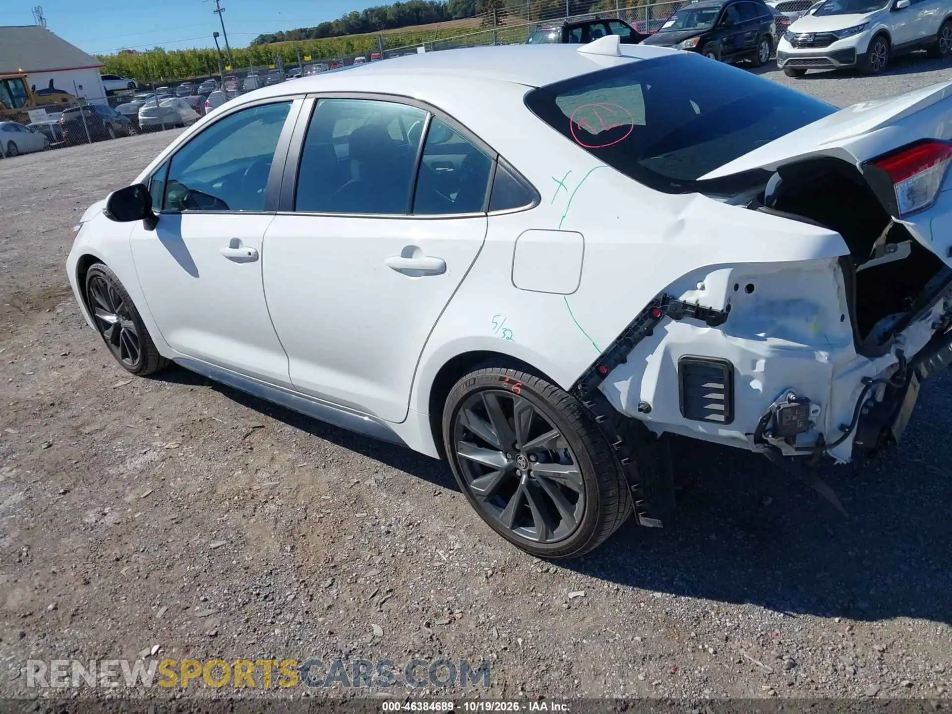3 Фотография поврежденного автомобиля 5YFP4MCE9SP244787 TOYOTA COROLLA 2025