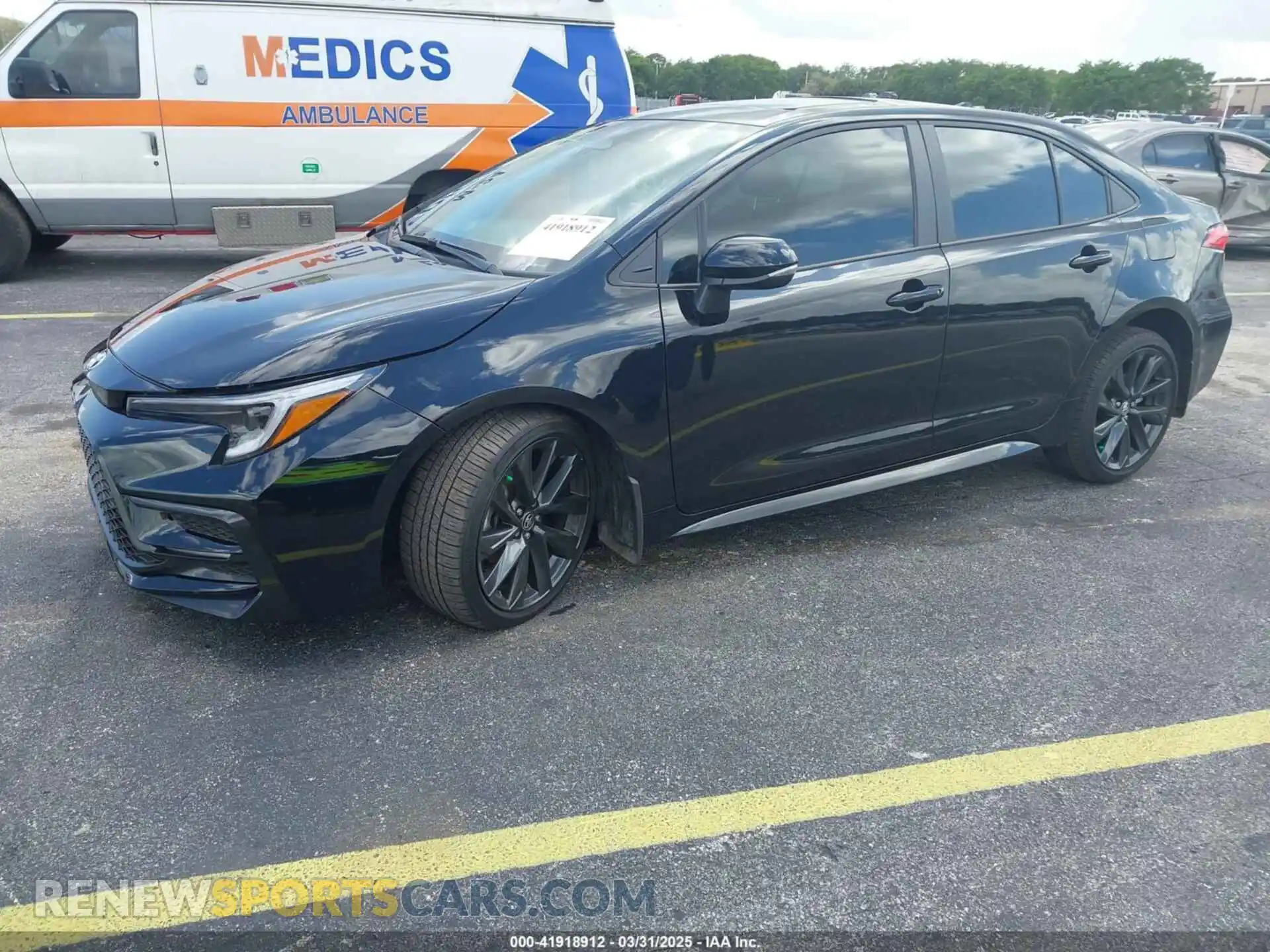 2 Photograph of a damaged car 5YFP4MCEXSP219395 TOYOTA COROLLA 2025