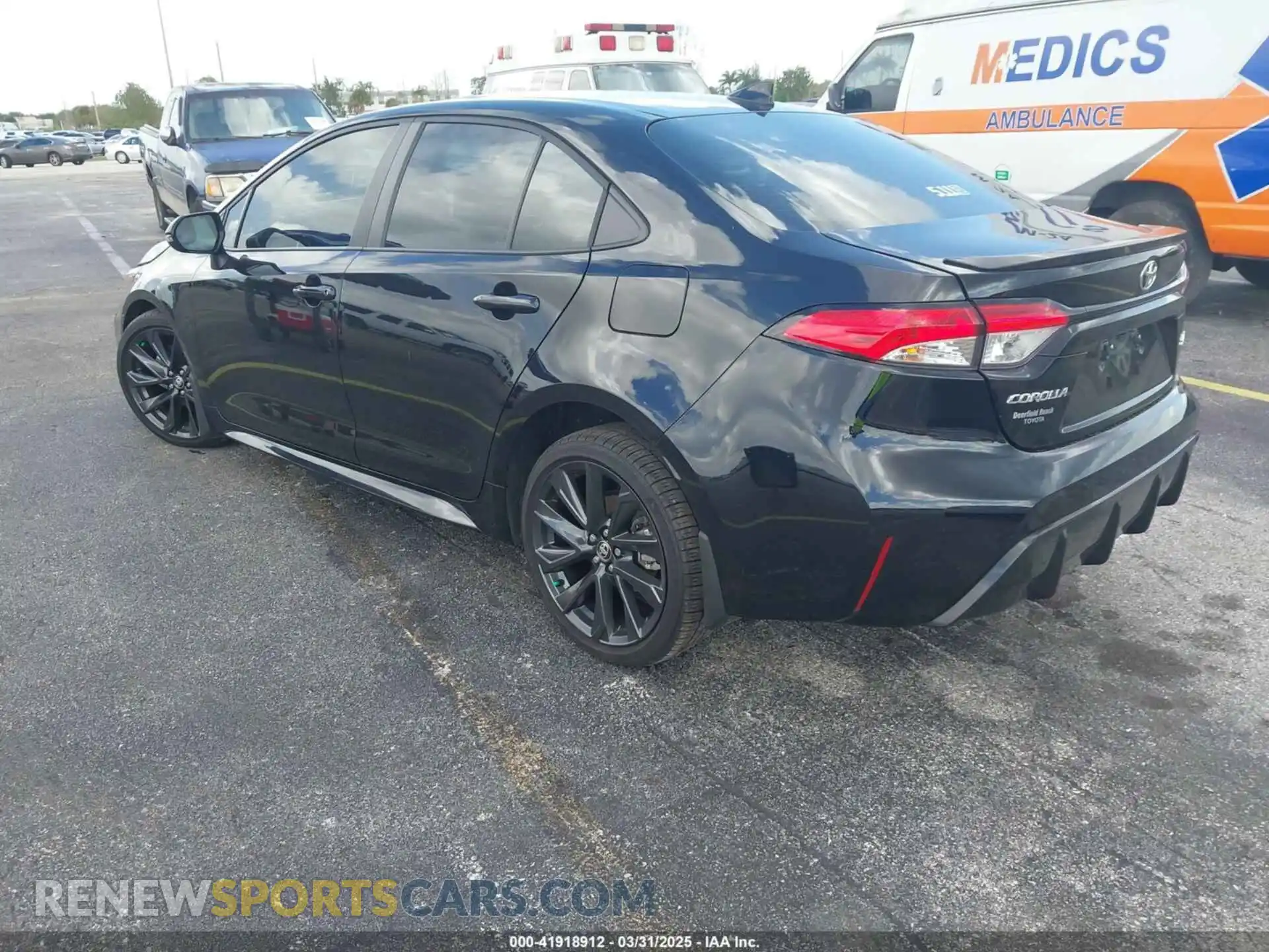 3 Photograph of a damaged car 5YFP4MCEXSP219395 TOYOTA COROLLA 2025