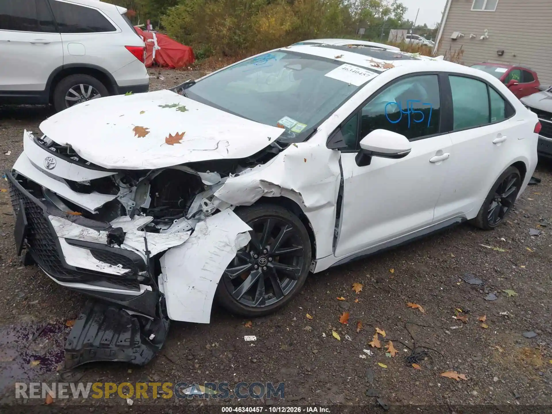2 Photograph of a damaged car 5YFP4MCEXSP223415 TOYOTA COROLLA 2025