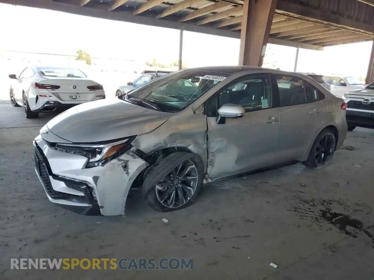 1 Photograph of a damaged car 5YFS4MCE0SP217939 TOYOTA COROLLA 2025