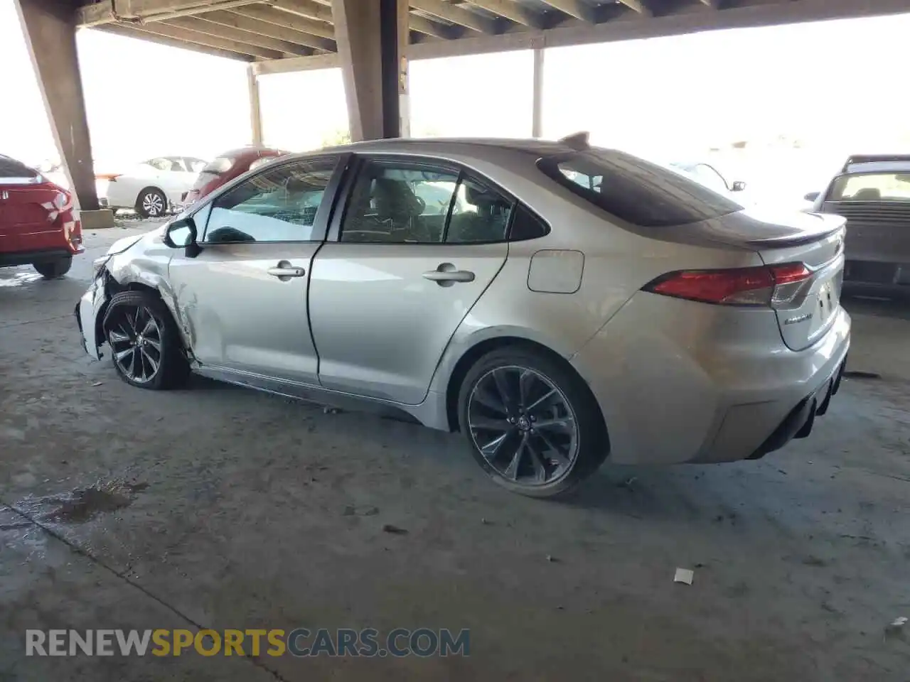 2 Photograph of a damaged car 5YFS4MCE0SP217939 TOYOTA COROLLA 2025